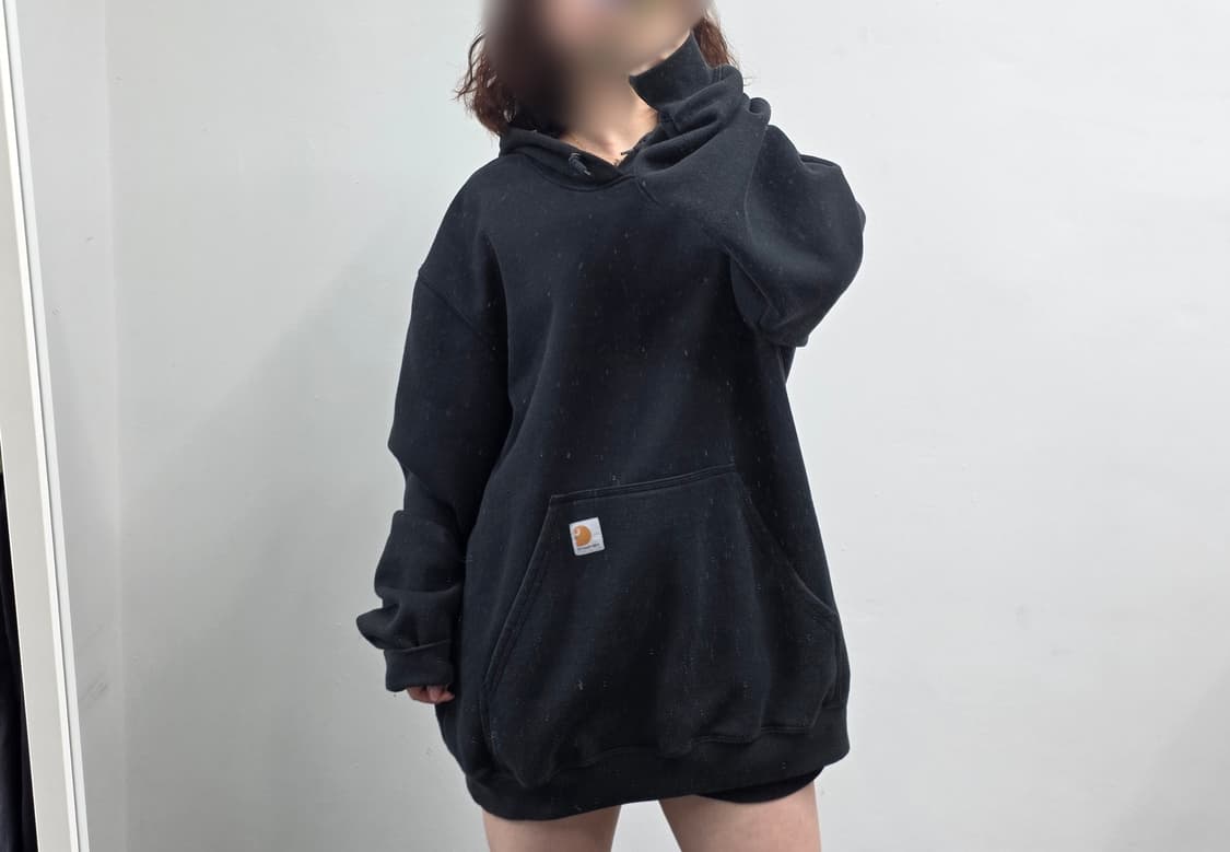 [프립]칼하트 후드티 블랙 상품이미지2
