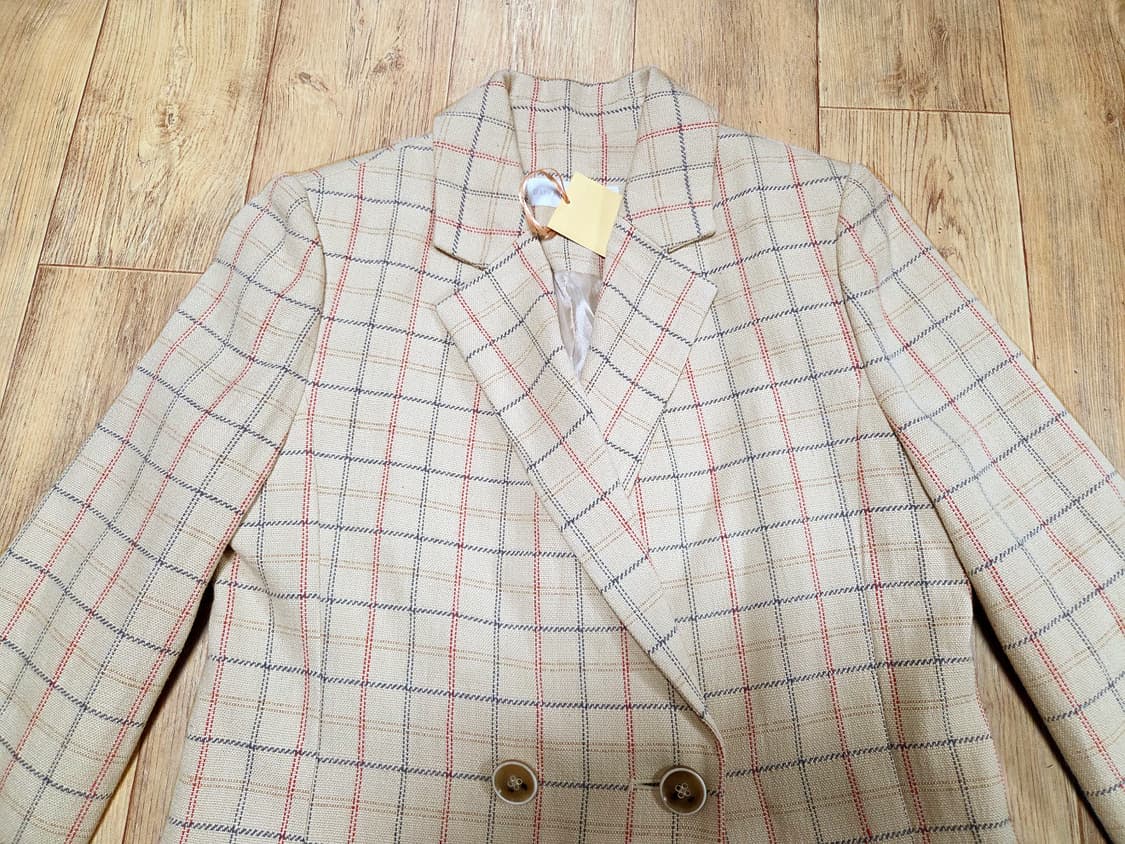 올리브데올리브(OLIVE DES OLIVE)  체크자켓 55 새상품 상품이미지3