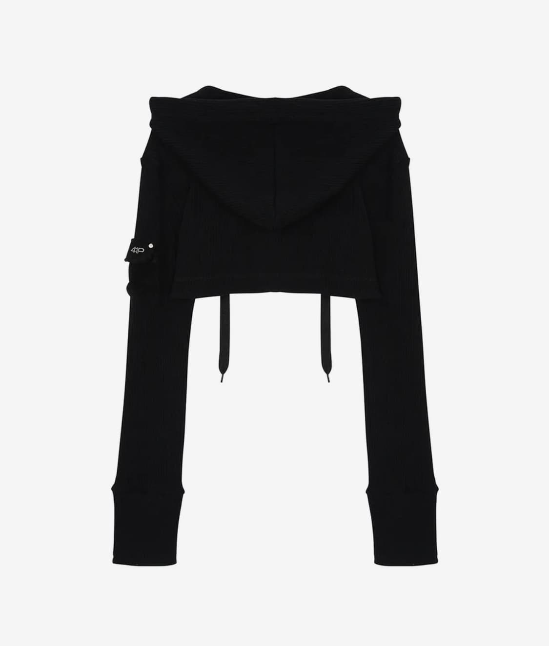 41pray  Knit Hoodie Bolero Cardigan 상품이미지2