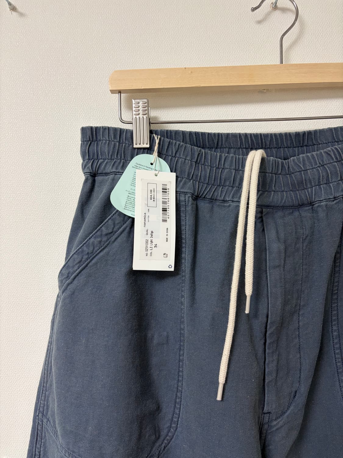 나나미카 인디고 덱 팬츠 34 상품이미지4