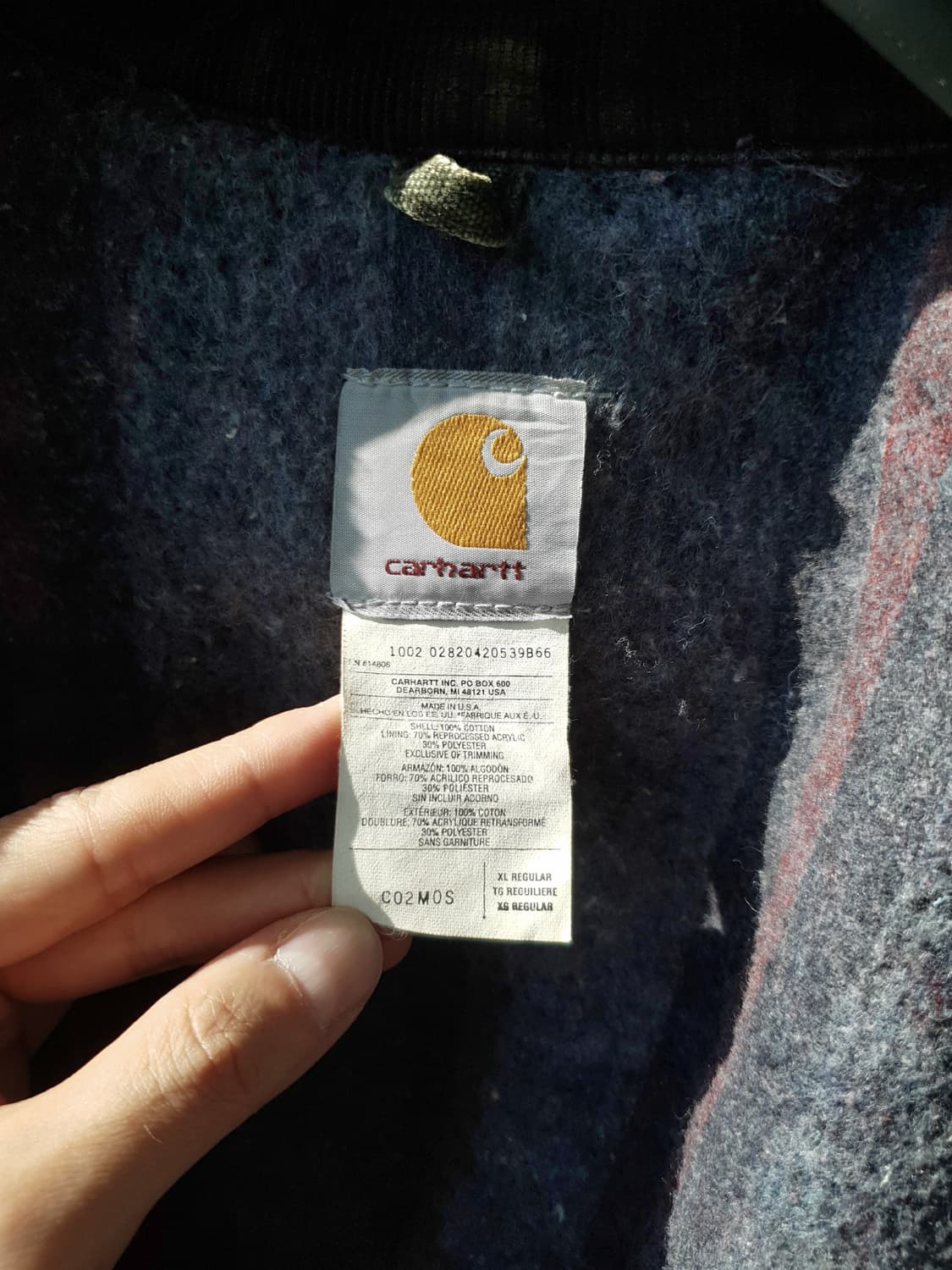 Carhartt chore coat mos 상품이미지10