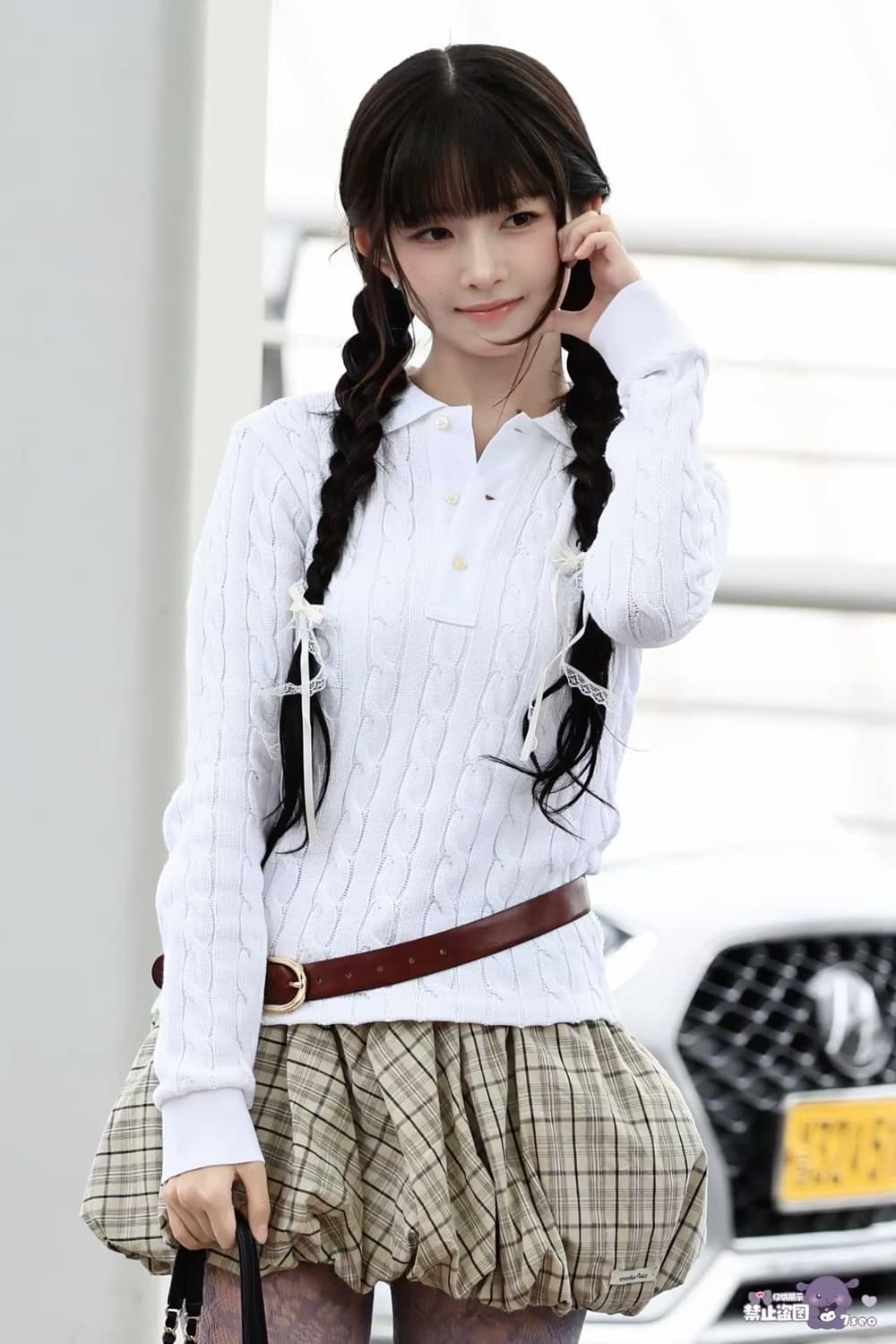 [레이 착용] 오버듀플레어 BALLOON MICRO MINI SKIRT 상품이미지2