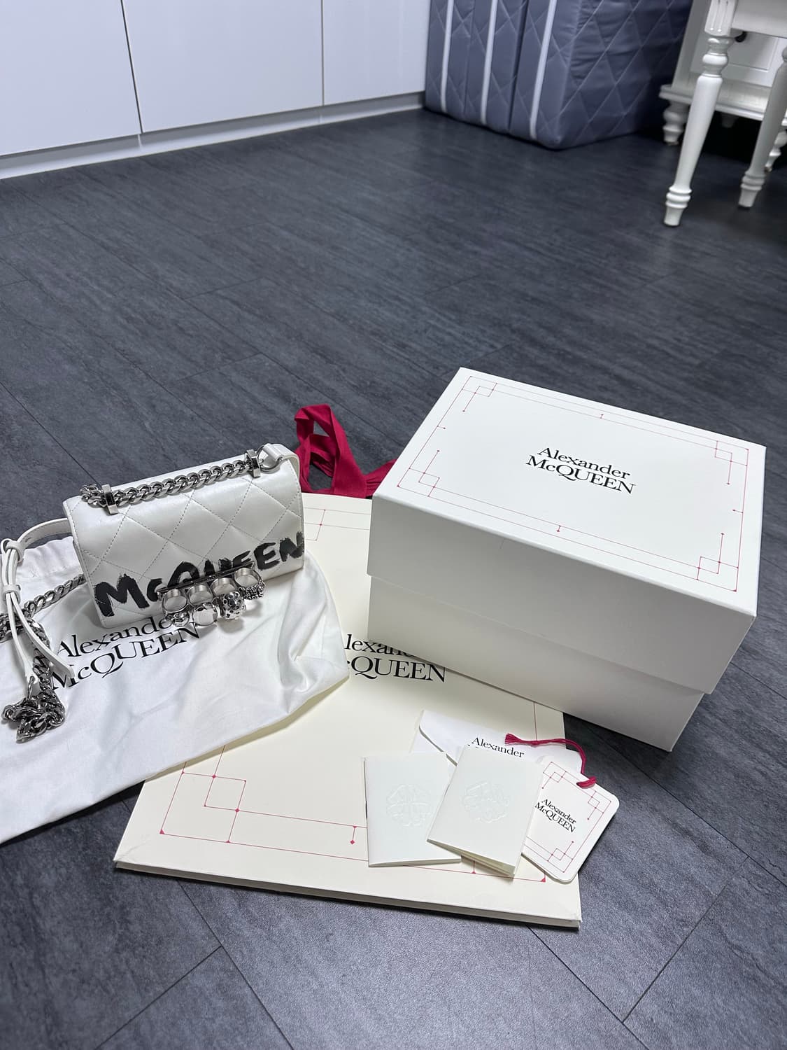 알렉산더 맥퀸 스컬링 숄더백 상품이미지2