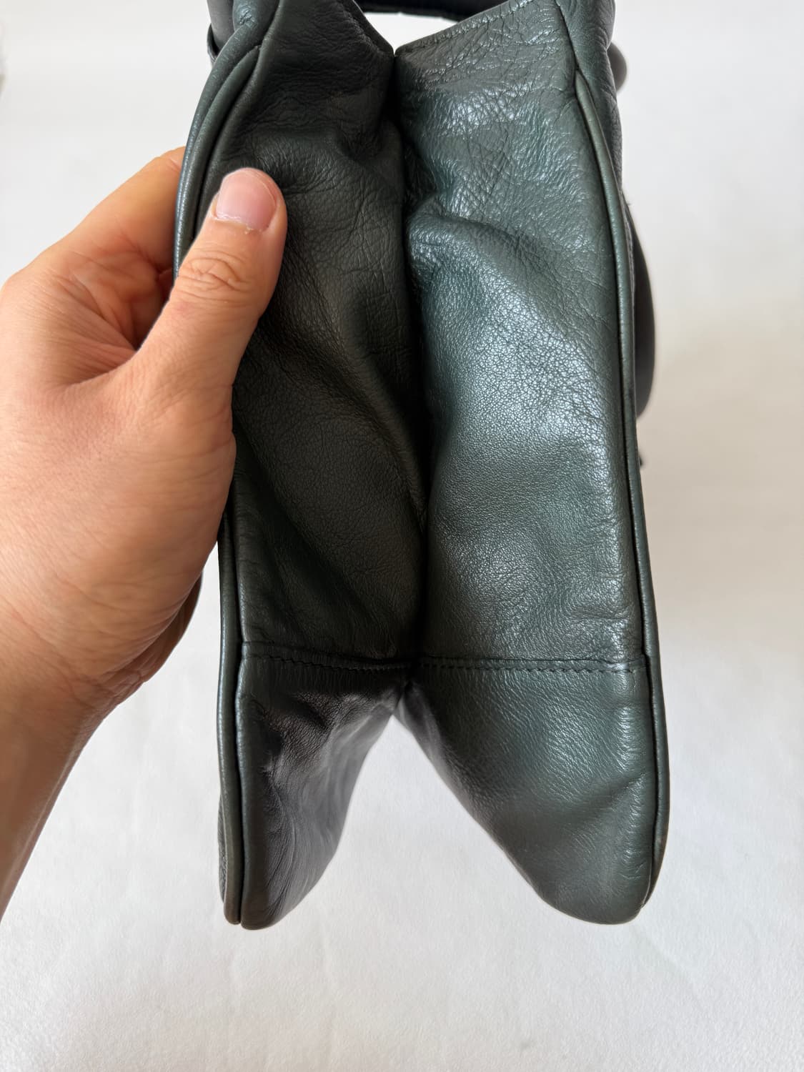 MADE IN ITALY 레더 토트백 상품이미지4