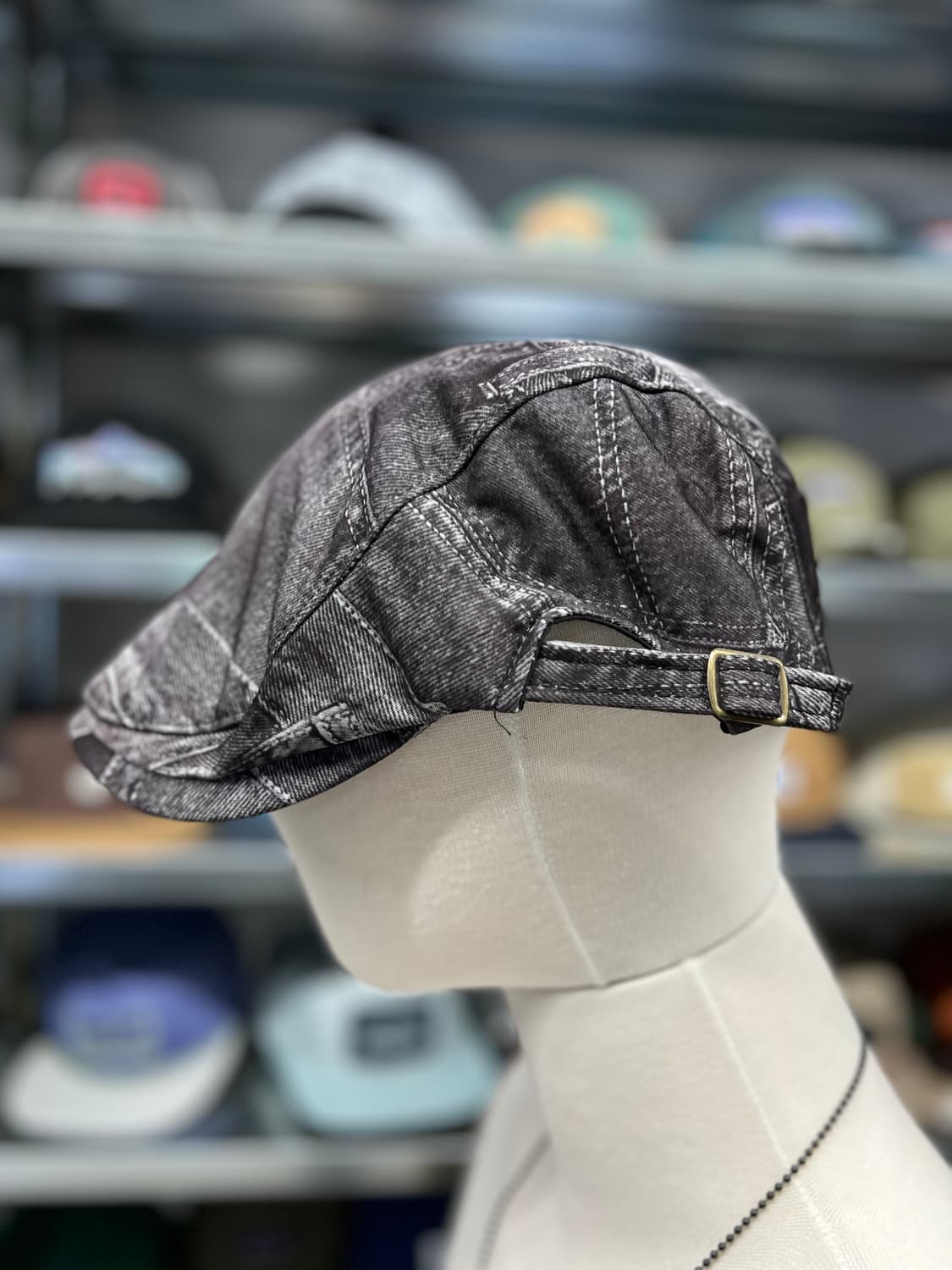 데님 스타일 헌팅캡 상품이미지5