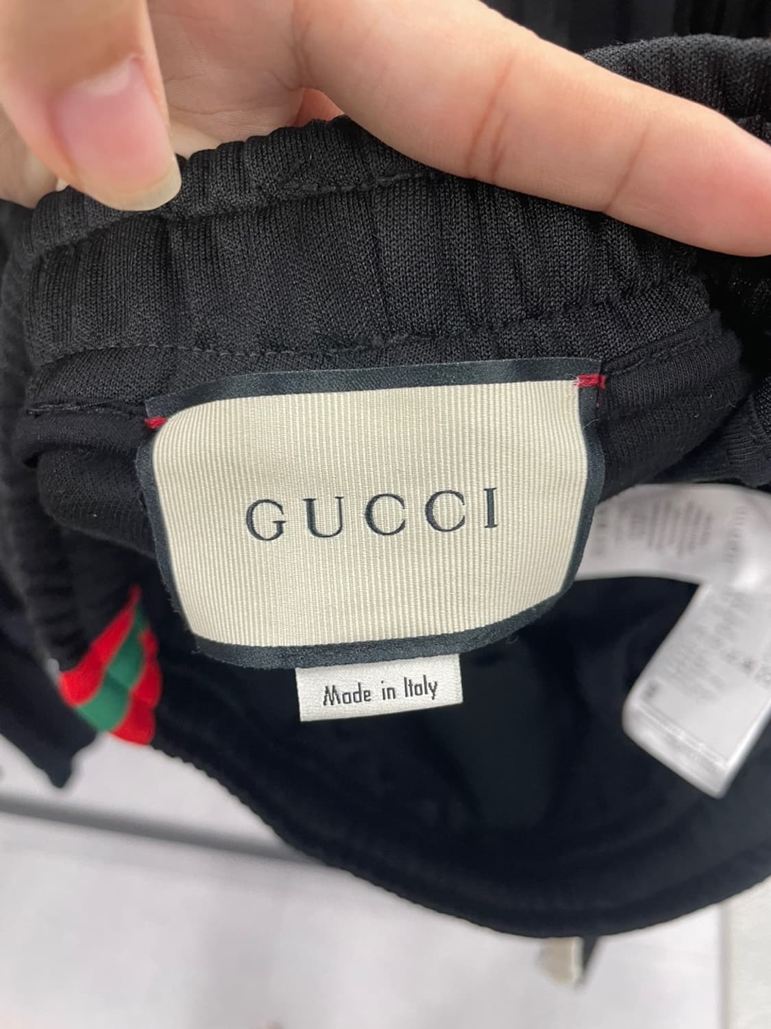 [L] 구찌 삼선 트레이닝 바지 상품이미지4