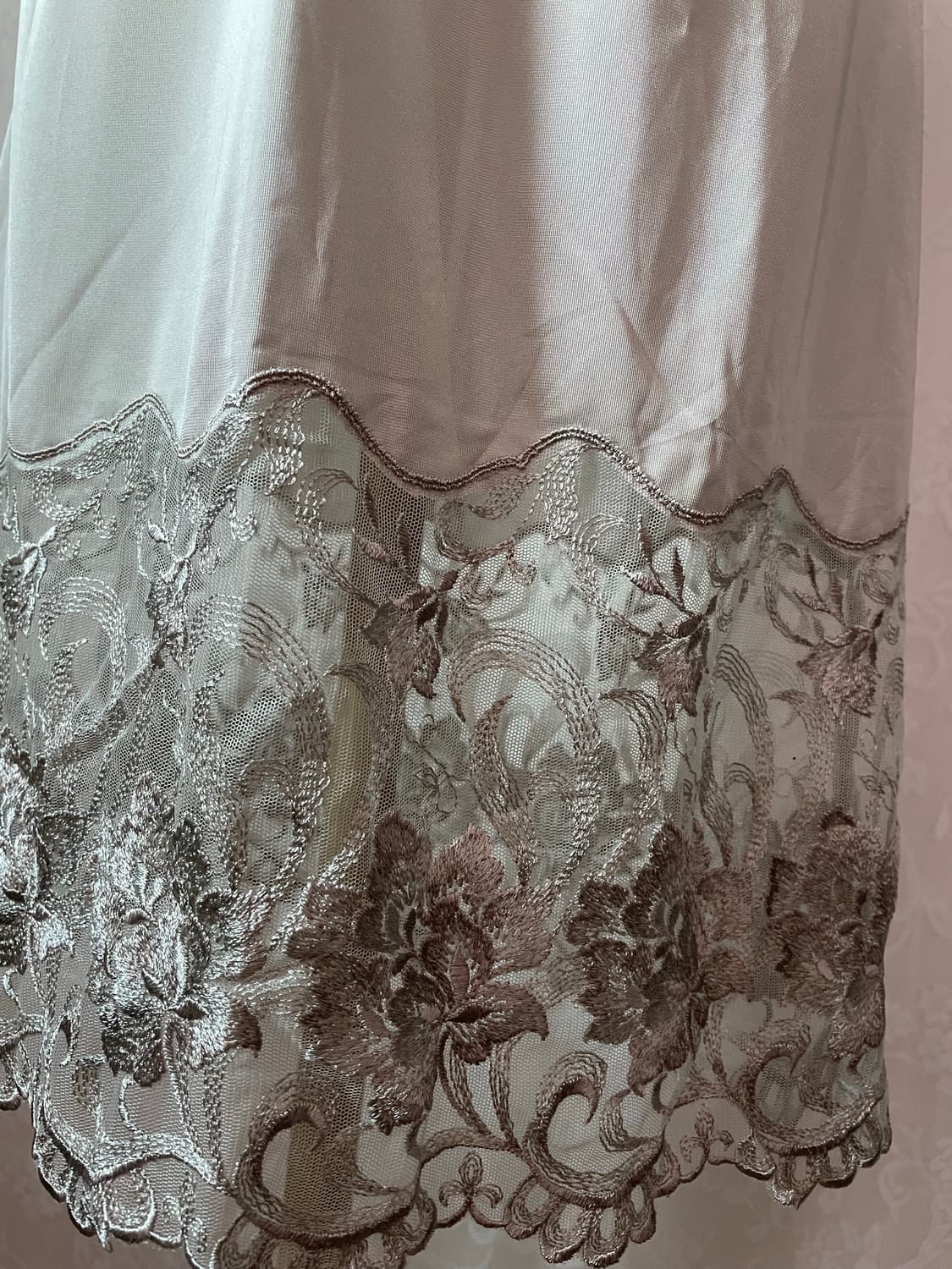 레이스 자수 란제리 원피스 상품이미지3