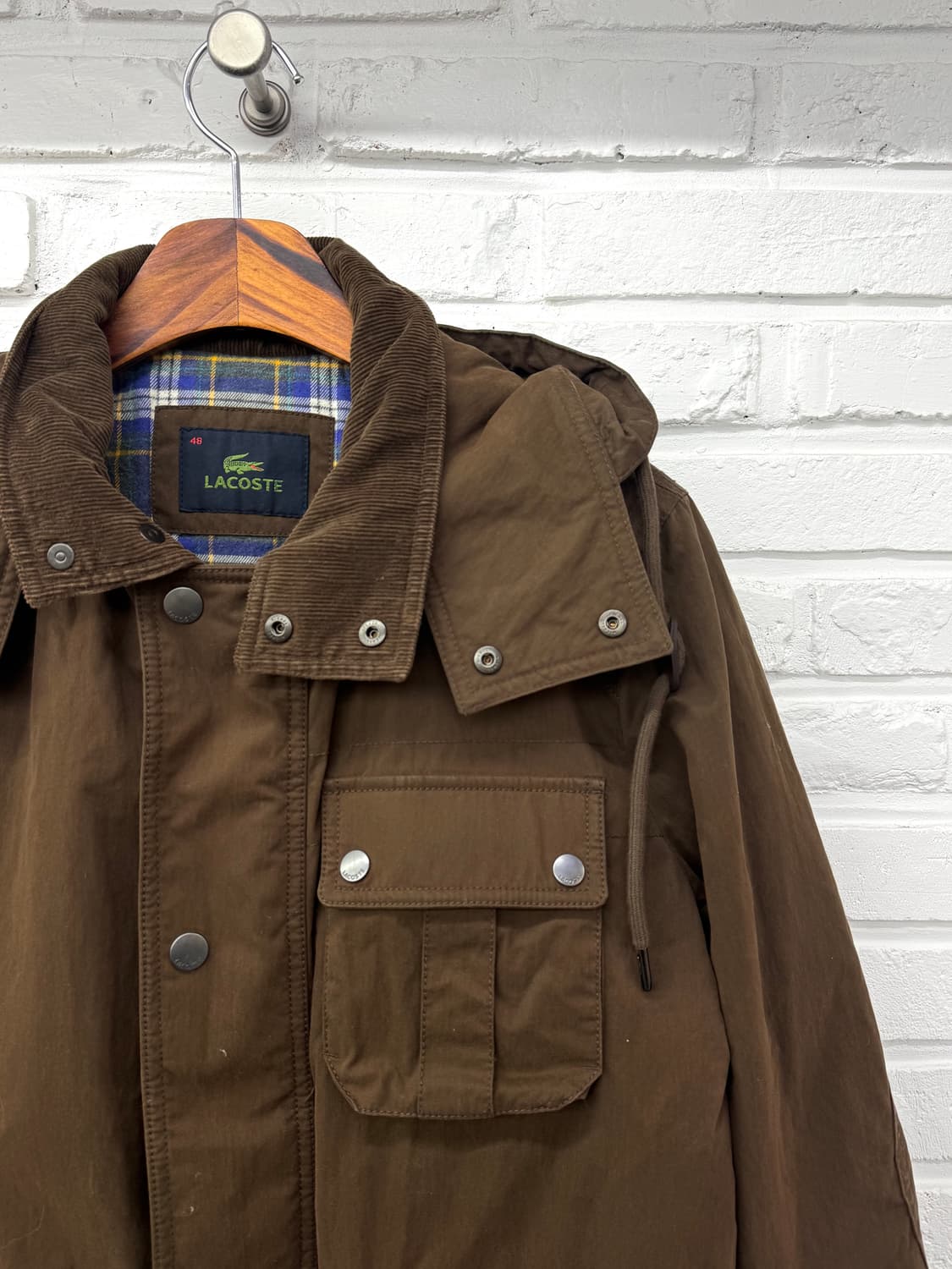 라코스테 브라운 야상자켓 상품이미지4