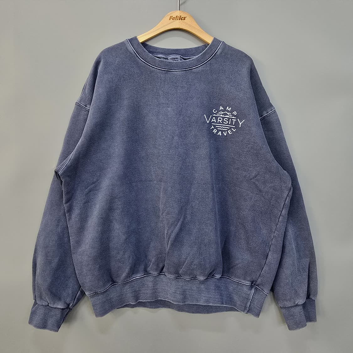 트래블(TRAVEL) 피그먼트 워싱 맨투맨 XL 상품이미지1