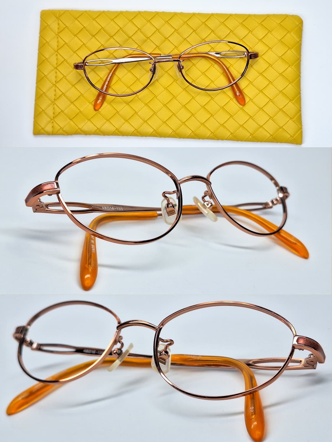 일본 하우스 브랜드 CERASEE CS-4534 순수 티타늄 오발 안경테 상품이미지5