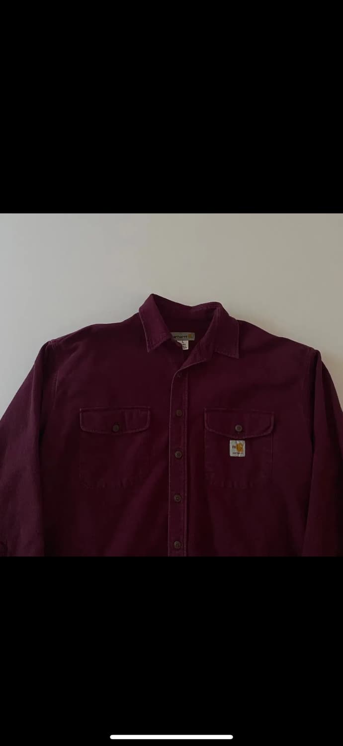 [L] Carhartt 칼하트 리메이크 해비 울 셔츠 남방 - N.93 상품이미지4