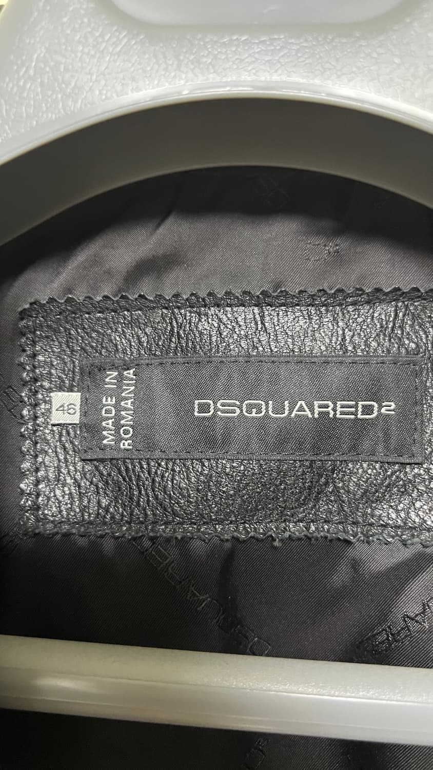 디스퀘어드 레더 자켓 상품이미지4