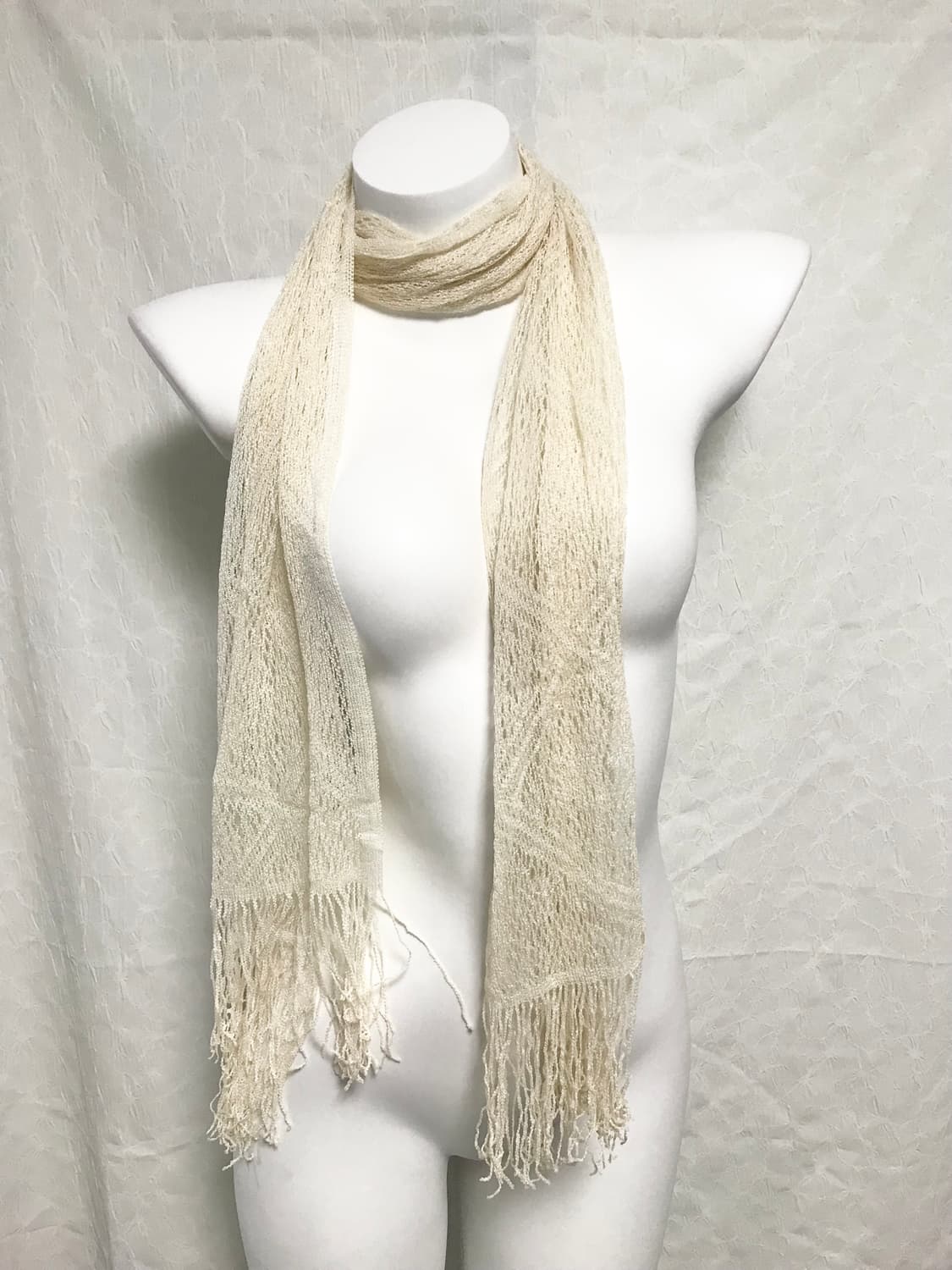 빈티지 페어리 글리터 크로쉐 스카프 상품이미지2