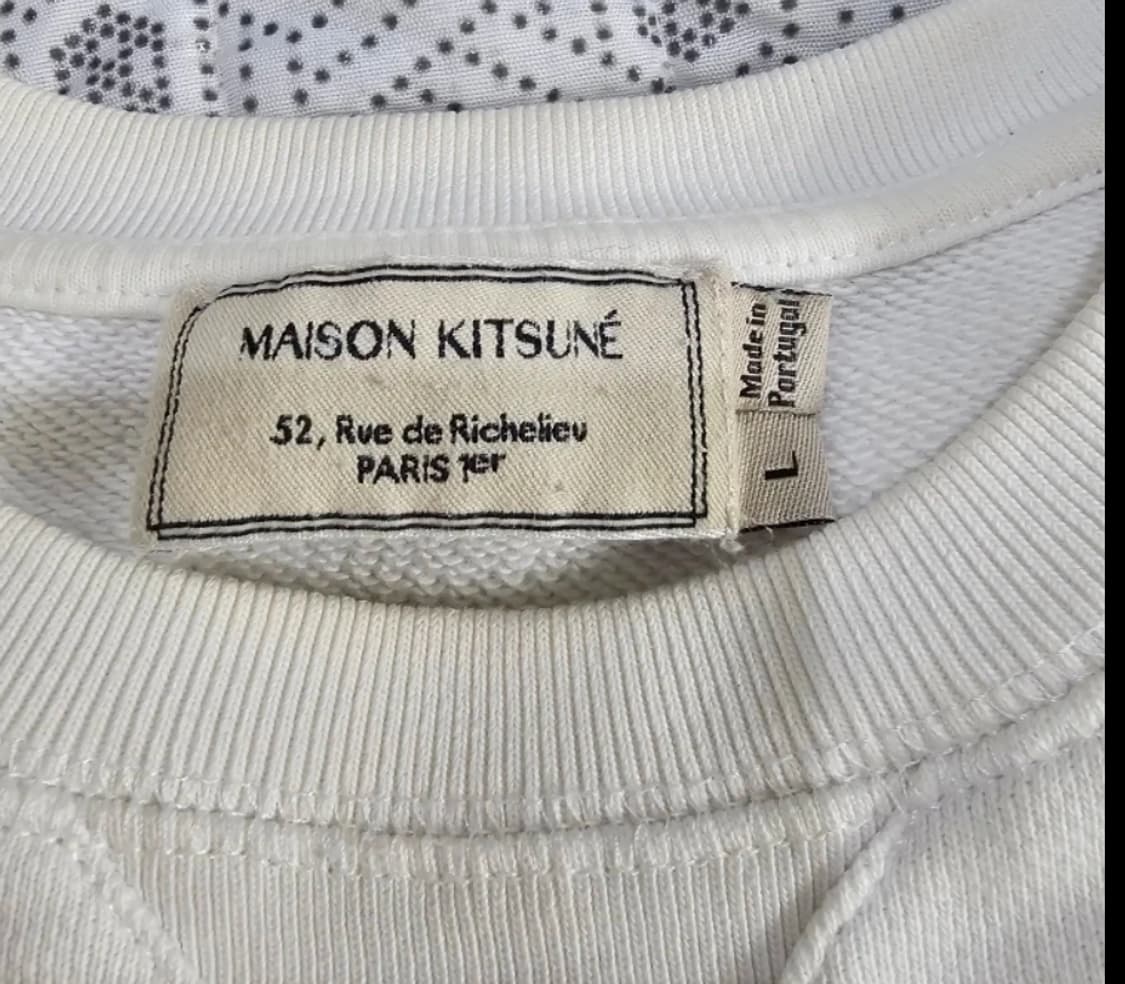 메종키츠네 Palais Royal 맨투맨 L 상품이미지5