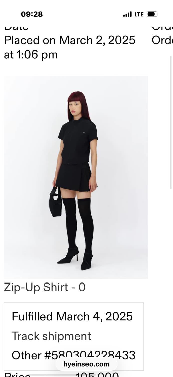 혜인서 Zip-Up Shirt 상품이미지1