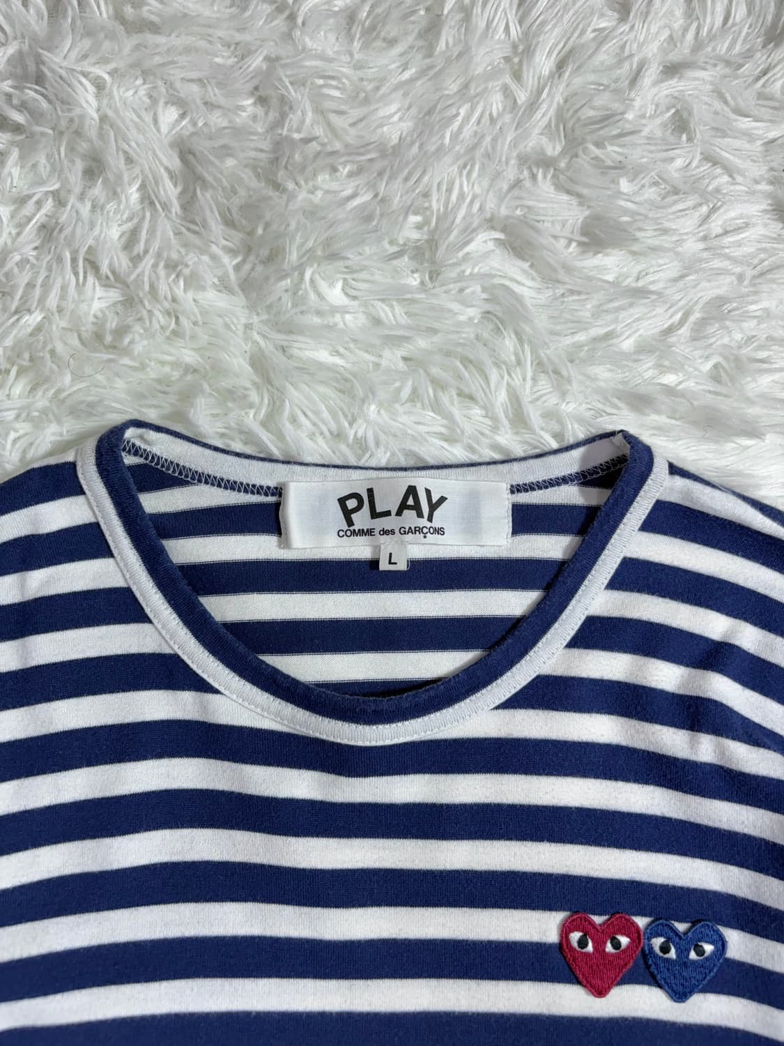 꼼데가르송 더블하트 슬리브  상품이미지6