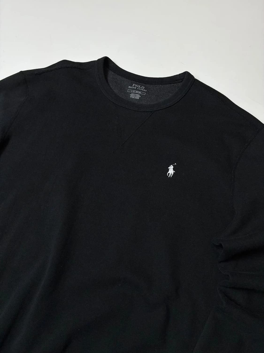 폴로 랄프로렌 크루넥 로고 맨투맨 PN9325 상품이미지2
