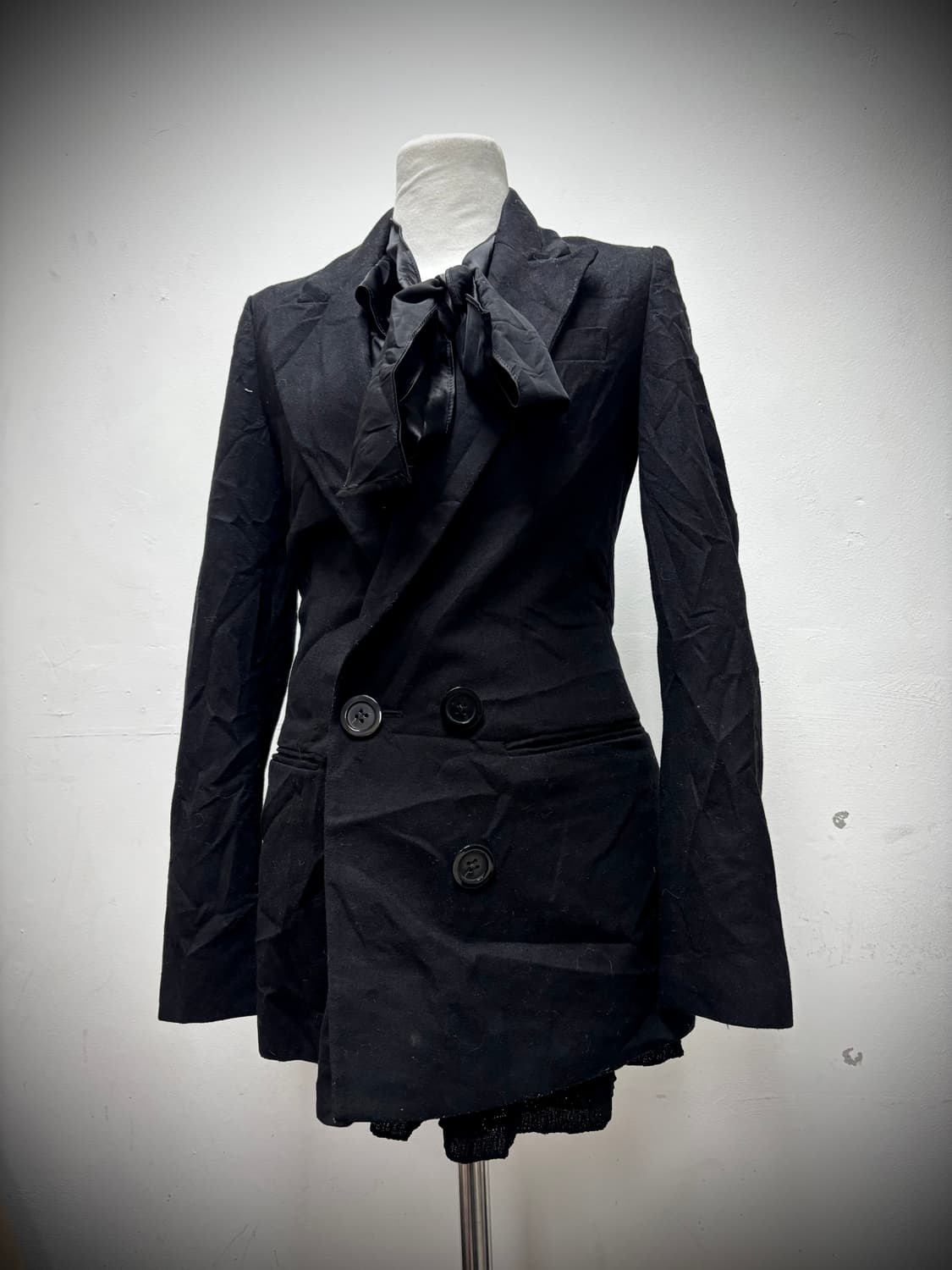 [Egoist] Minimal Aesthetic Black Jacket 상품이미지3