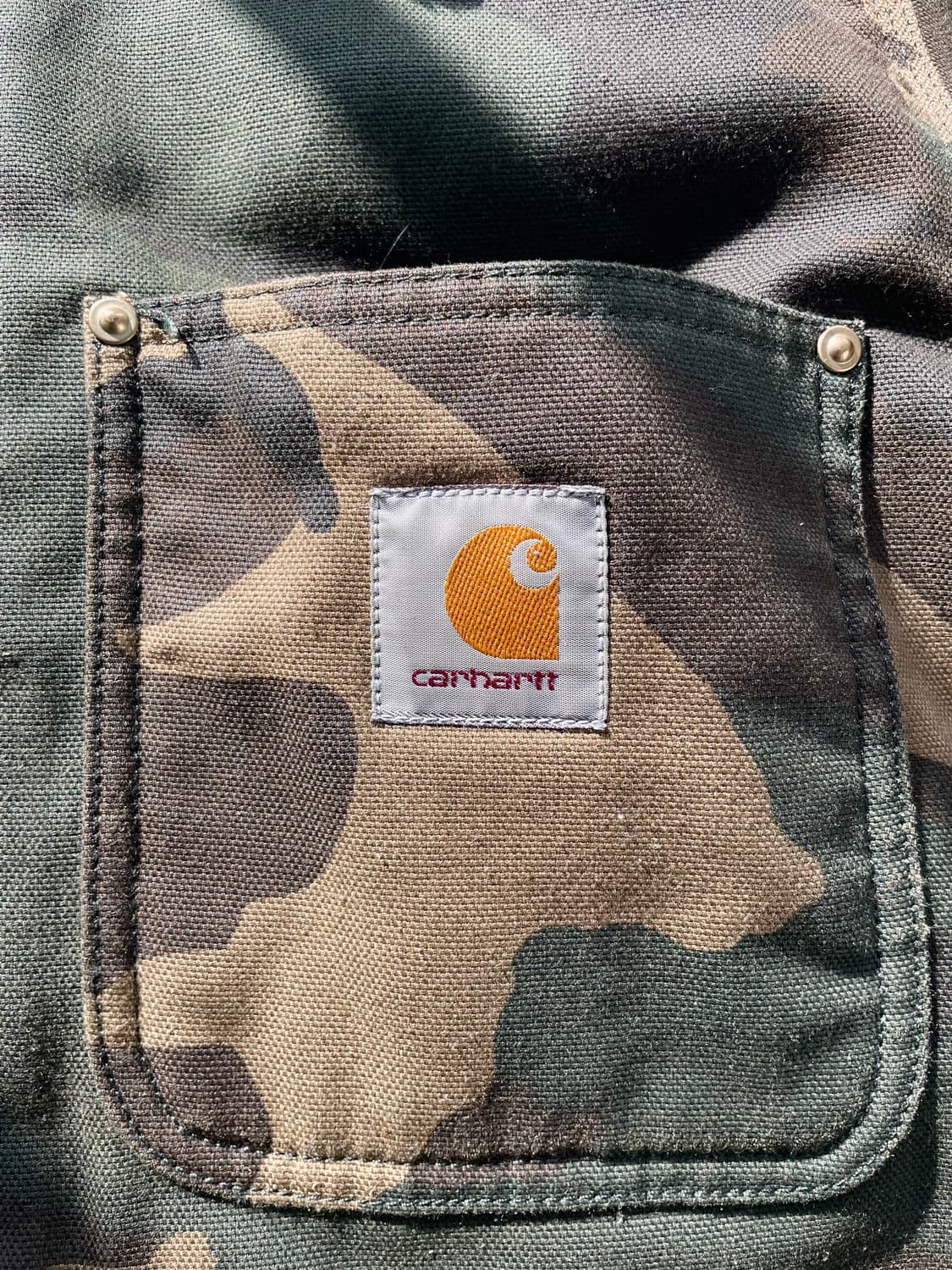 칼하트 카모플라쥬 워크자켓 상품이미지6