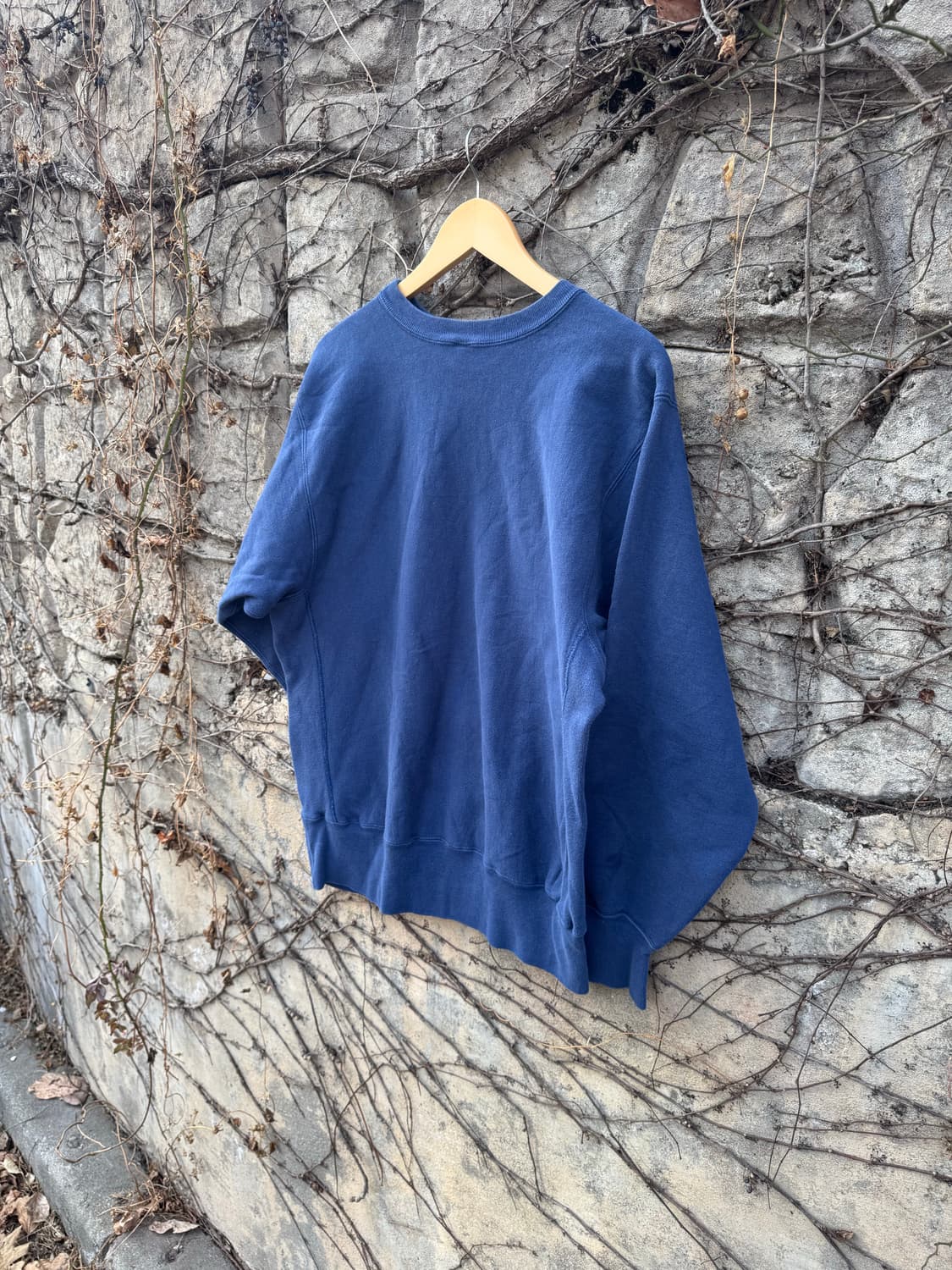 90s 챔피온 usa 빈티지 플레인 무지 리버스위브 스웻 셔츠 맨투맨 상품이미지7