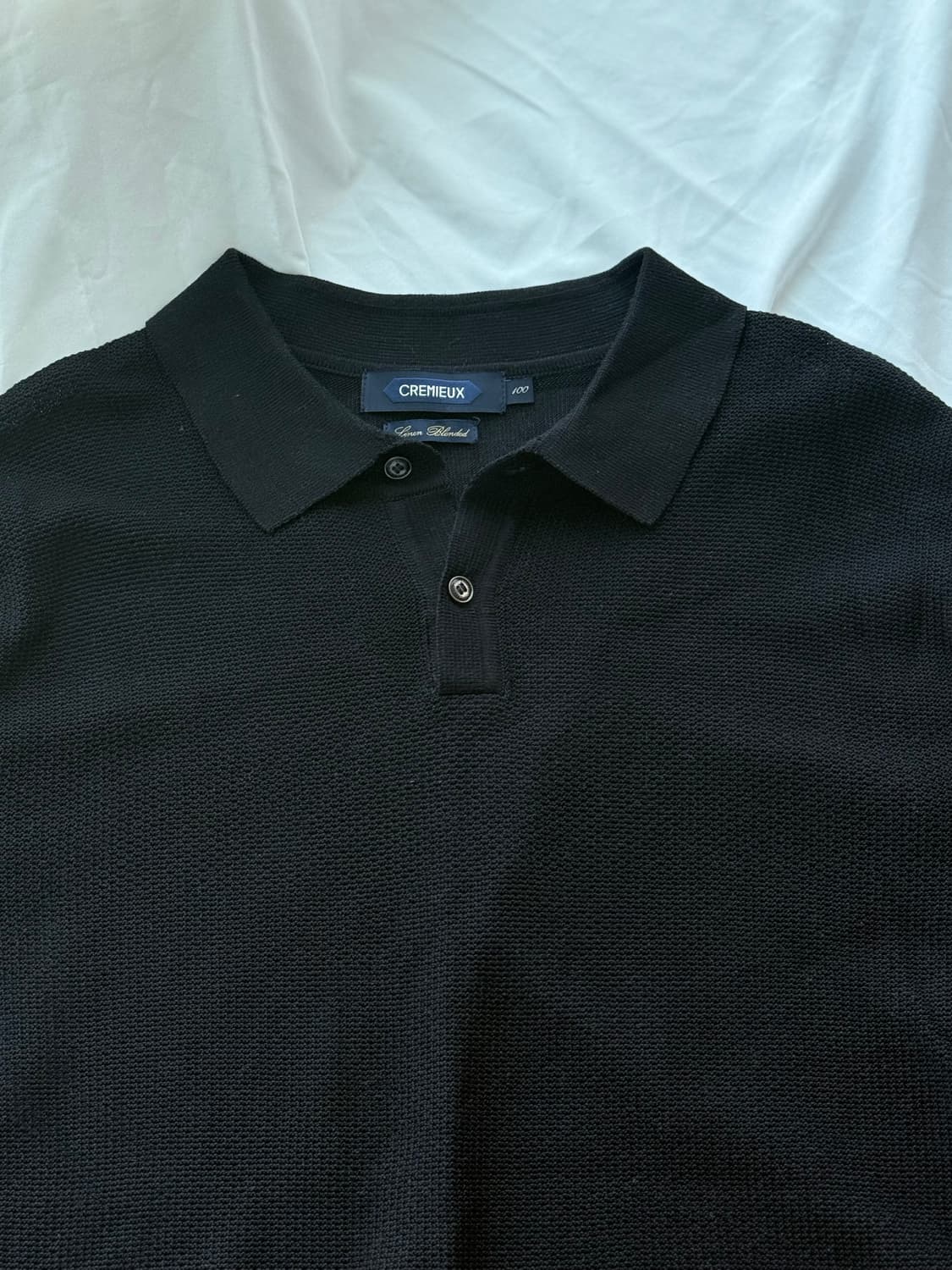 CREMIEUX 카라 니트티 100사이즈 상품이미지2