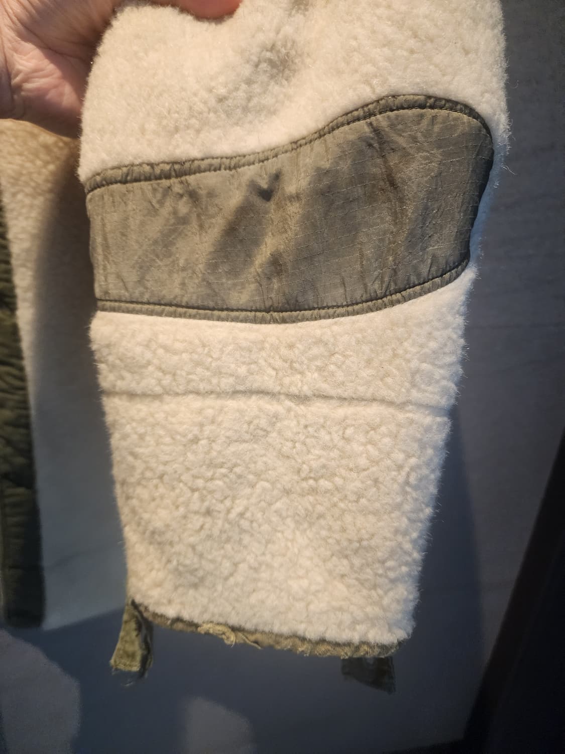 미군 M-51 파카 라이너 양털내피 S 데드스탁 상품이미지5