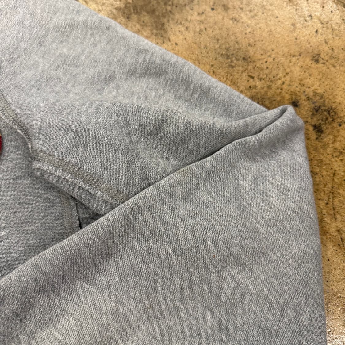 아베크롬비 그레이 버건디 후드집업 상품이미지7