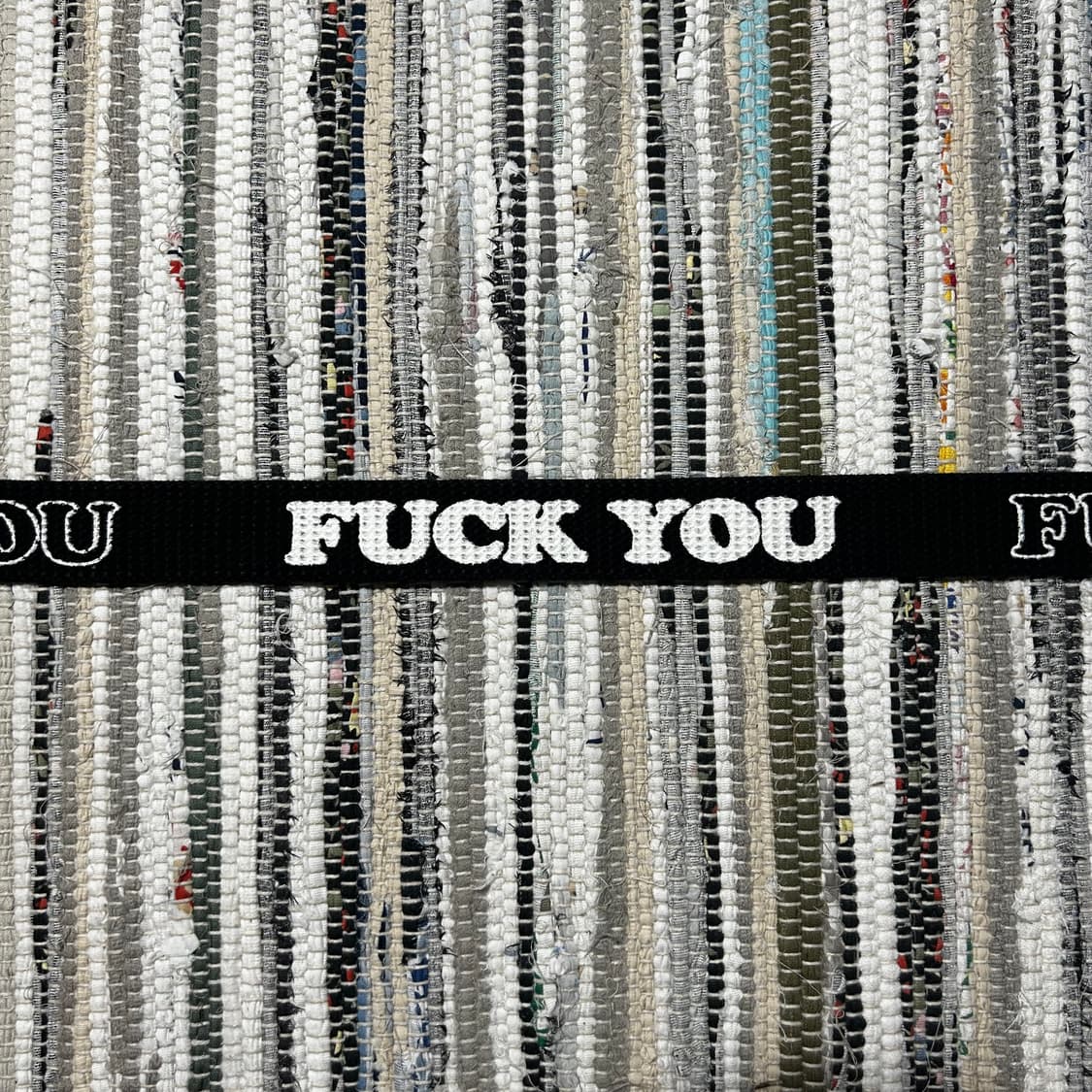 슈프림 x 히스테릭 글래머 Fuck You 벨트 블랙 L/XL 상품이미지8