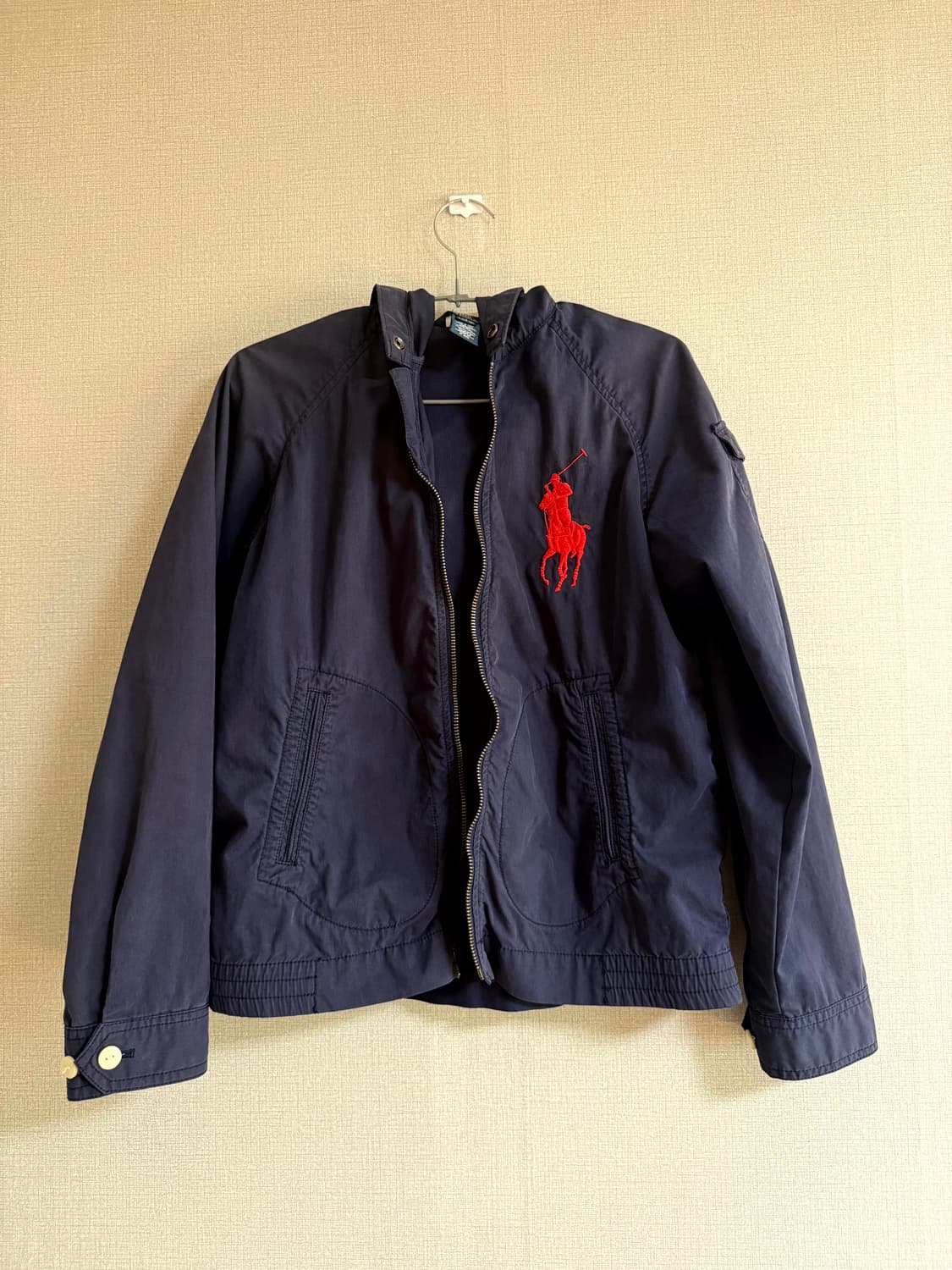 폴로 POLO 빅포니 00s  네이비 후드자켓  상품이미지1