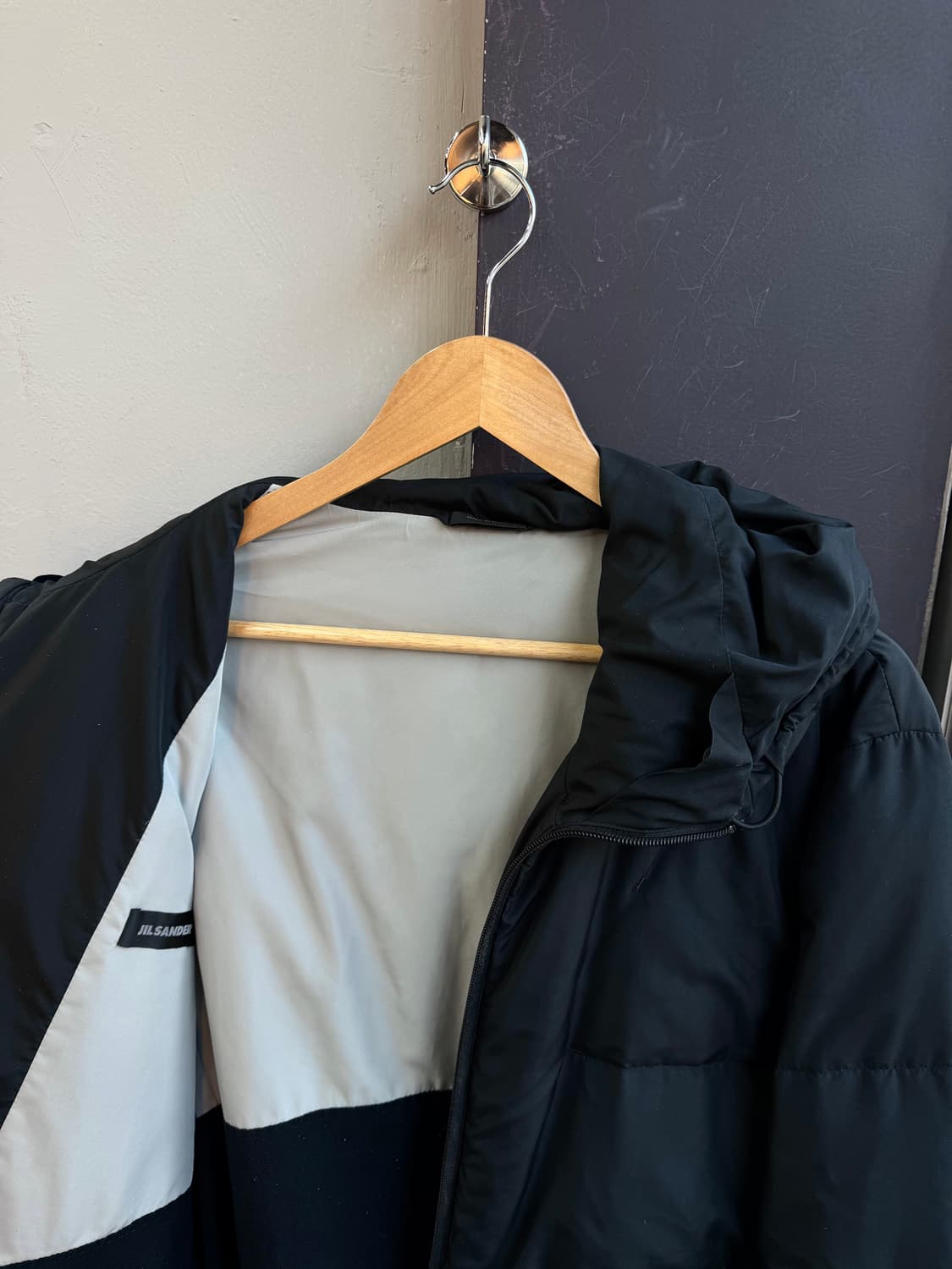 .52/ 질샌더 구스다운 후디 에센셜 패딩점퍼 상품이미지5