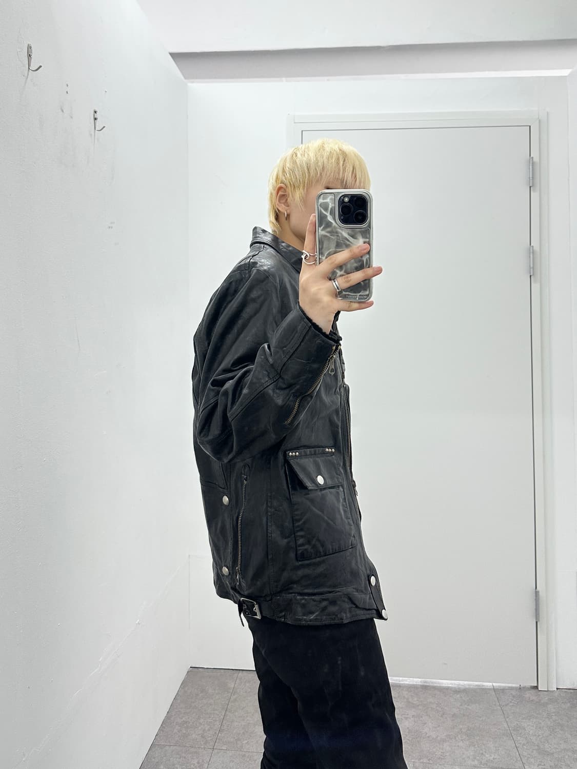 Golden Goose stud calf leather 2way jack 상품이미지4