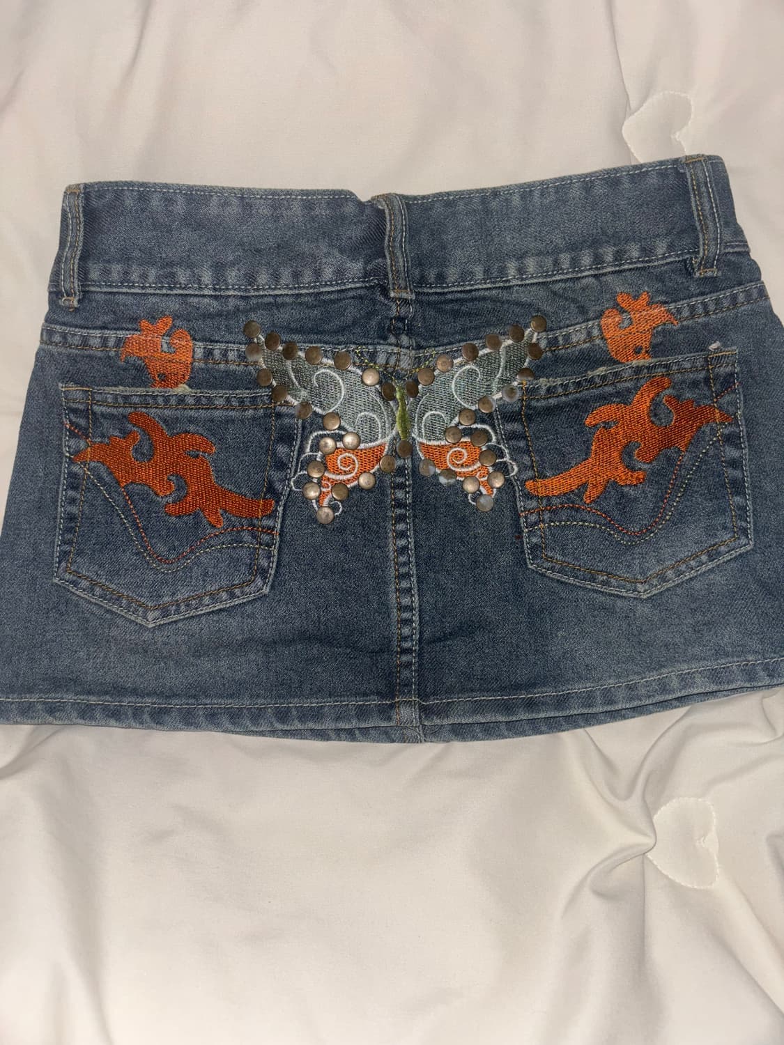 빈티지 프린팅 스커트 상품이미지1