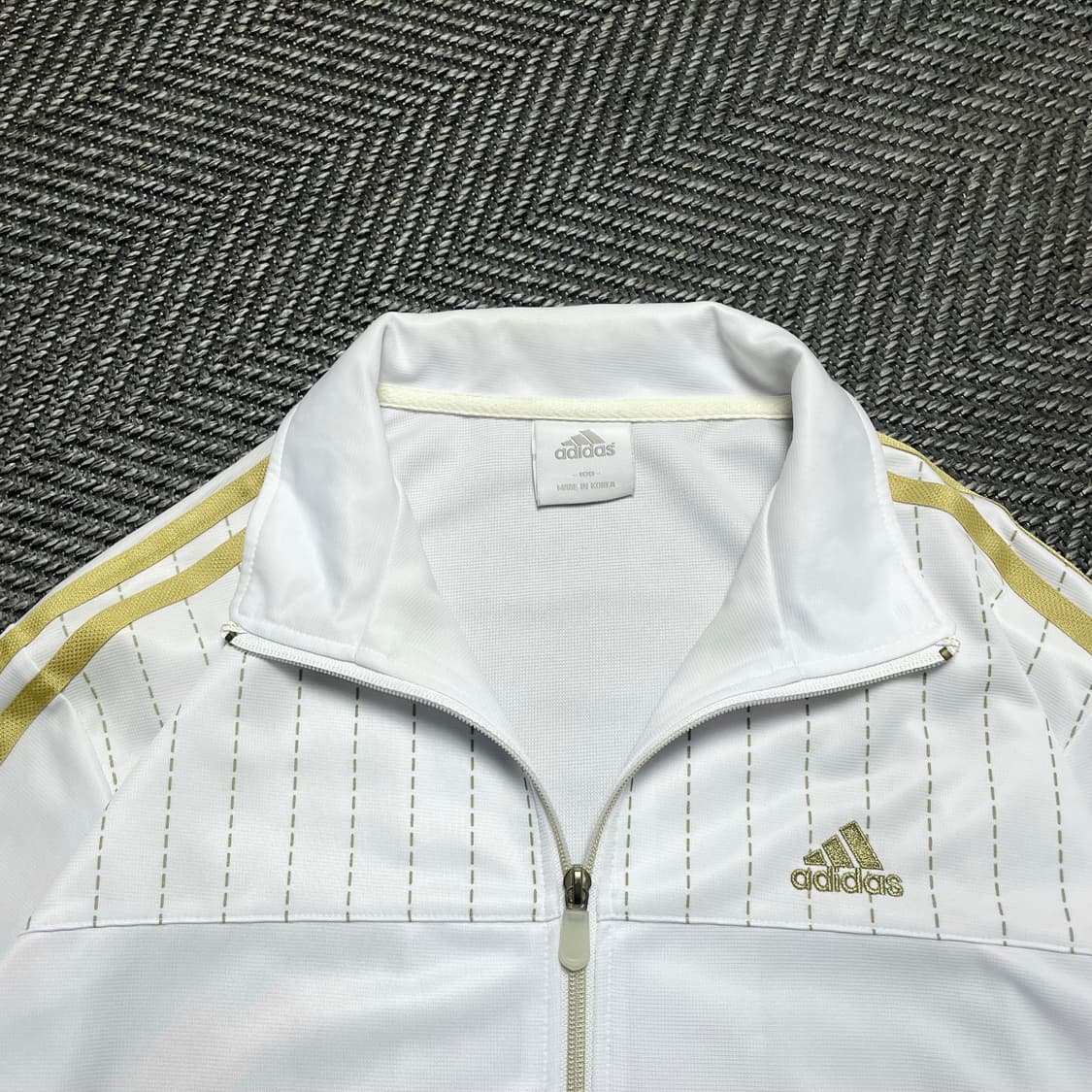 00s 아디다스 올드스쿨 화이트 골드 트랙탑 져지o 5312 상품이미지4