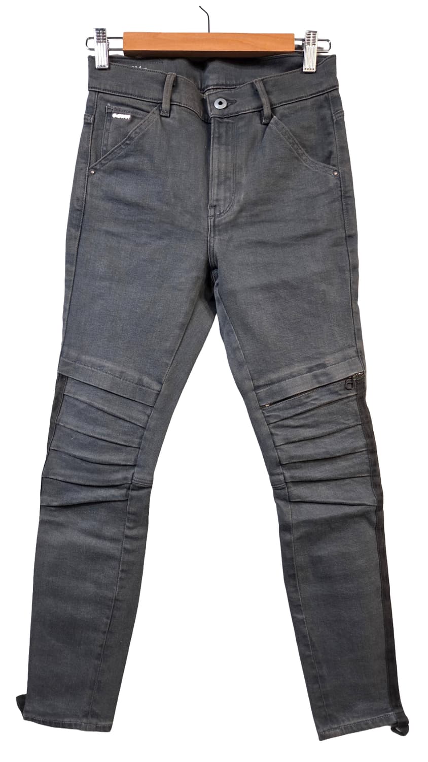 G-STAR 다크 그레이 바이커 데님(W24/L28)약스판 상품이미지1