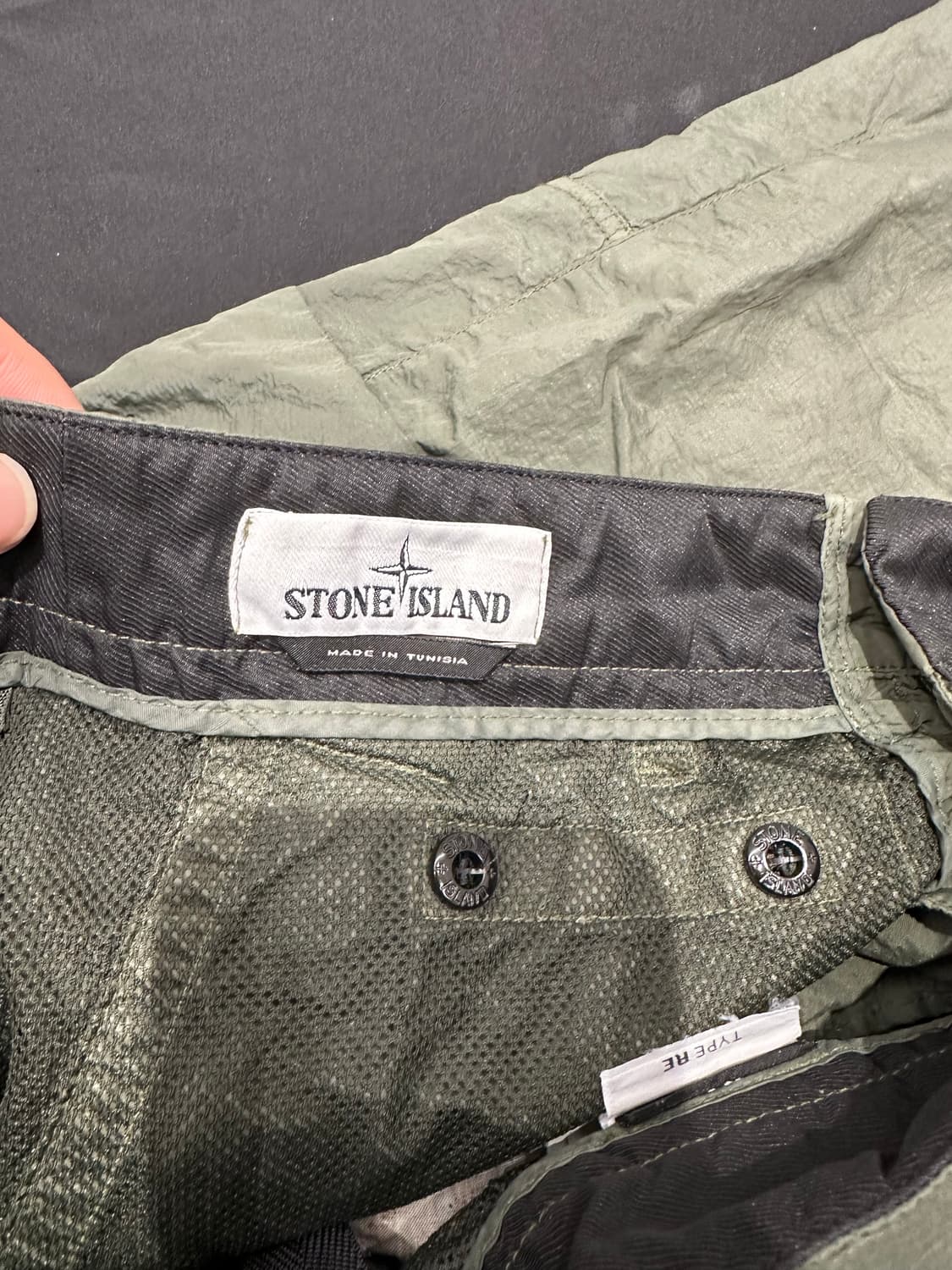 스톤아일랜드 나일론 카고 팬츠 W31 상품이미지6