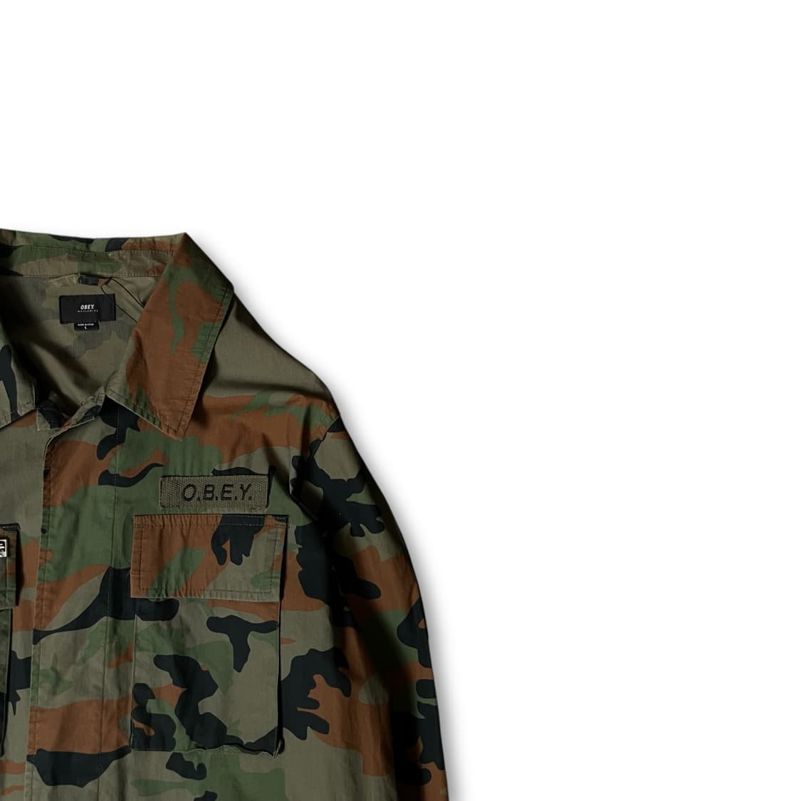 오베이 카모 멀티포켓 셔츠 자켓 L 상품이미지2