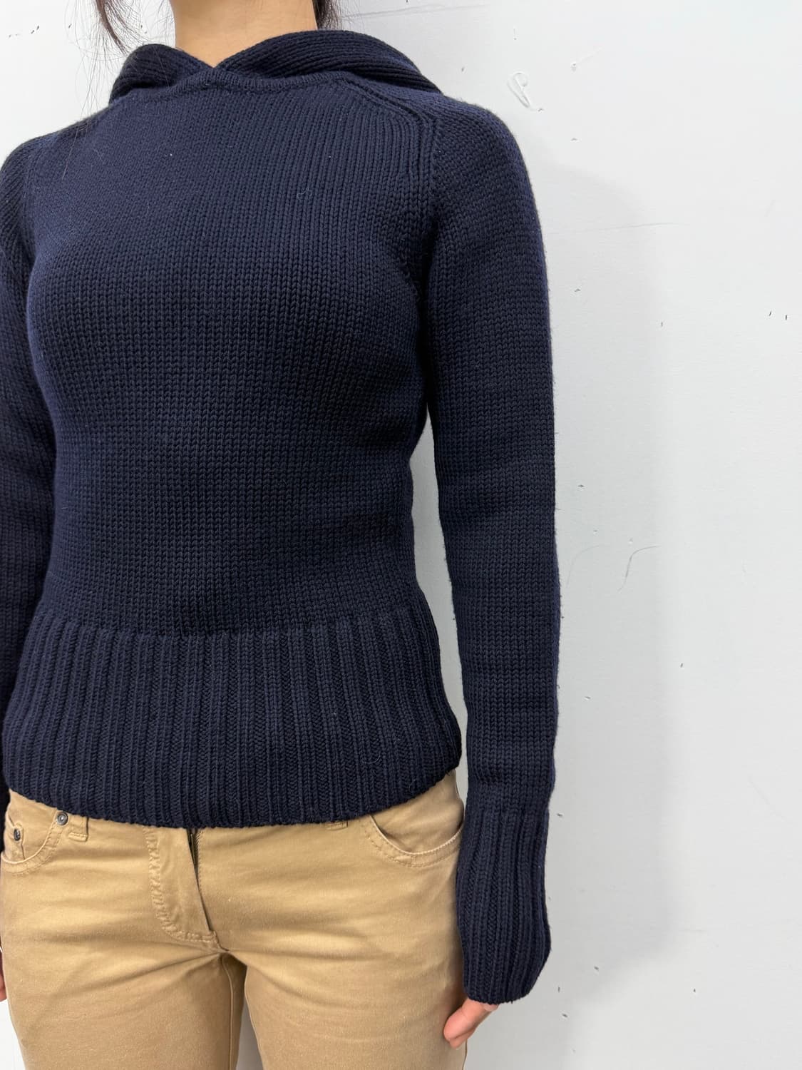 Theory chunky knit hoodie 상품이미지3