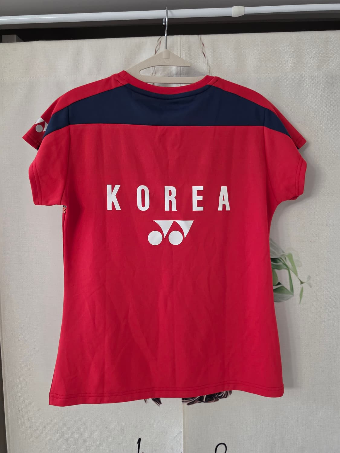 XL)요넥스 배드민턴 국가대표  반팔 유니폼 상품이미지2