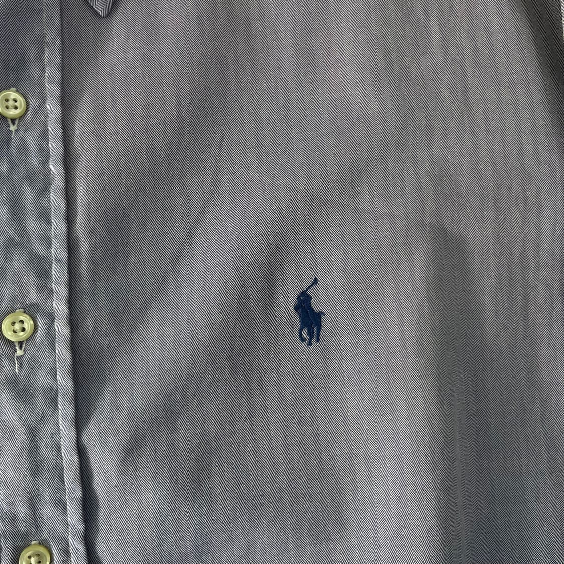 110 폴로랄프로렌 퍼플 코튼 셔츠 상품이미지3