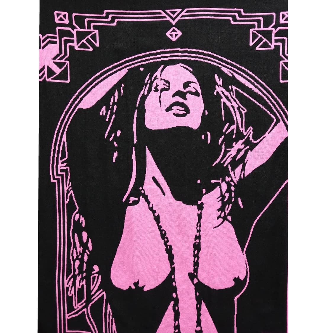 HYSTERICGLAMOUR 히스테릭글래머 블랙핑크 아카이브 블랭킷 담요 상품이미지3