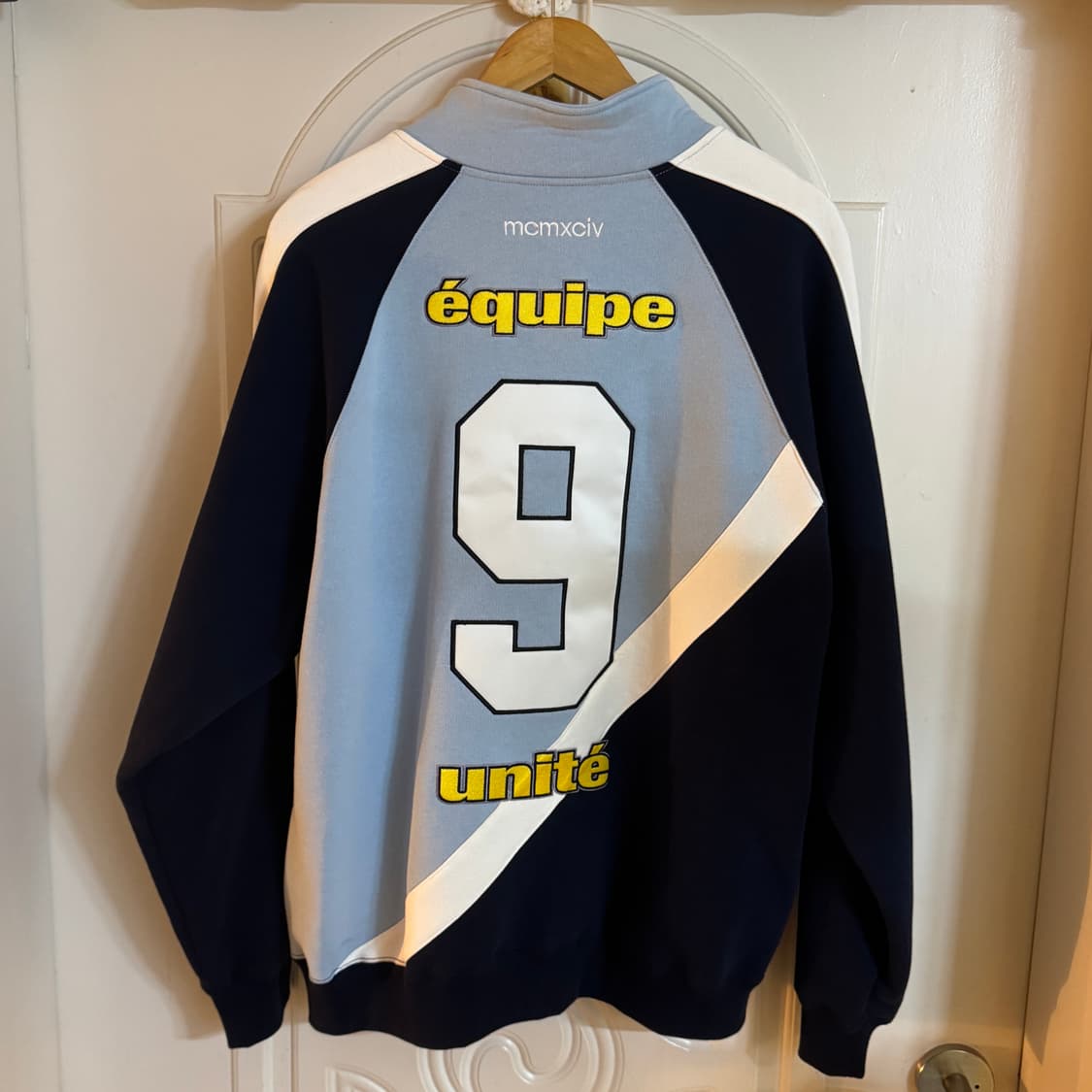 Supreme Equipe Half Zip Sweatshirt 상품이미지2