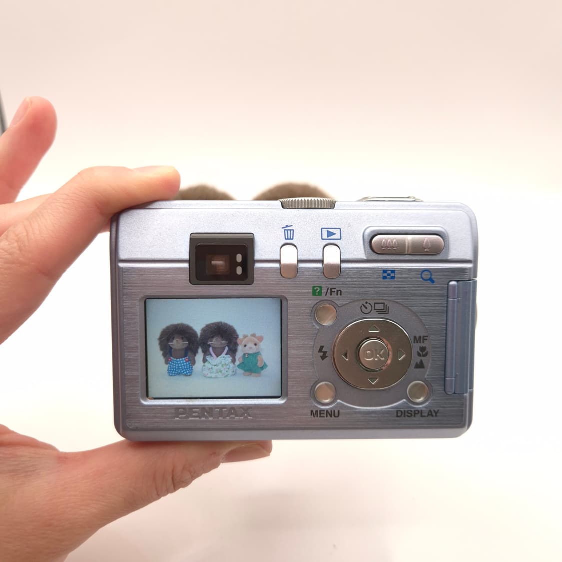 한글지원) 키키 디카 🩵펜탁스 Optio S40 블루 상품이미지2