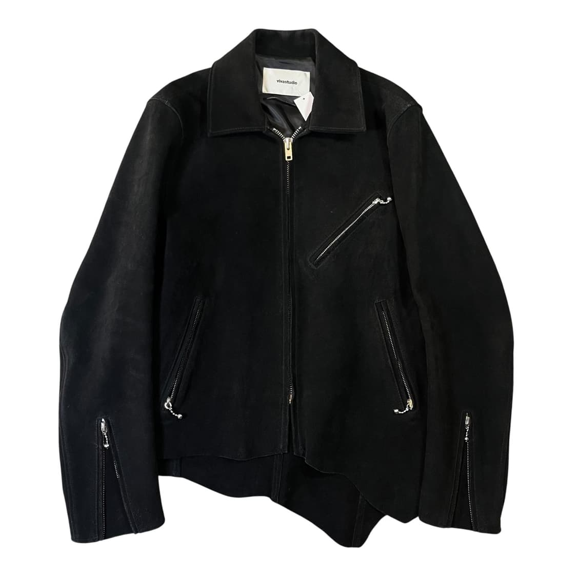 비바스튜디오 리얼레더 스웨이드 자켓 상품이미지1