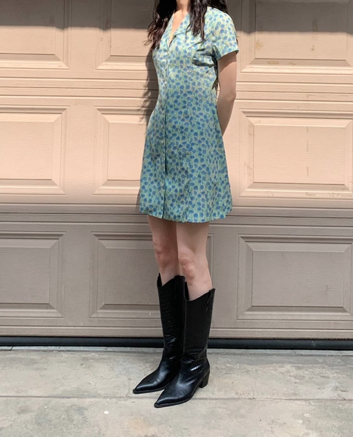 시티브리즈 브리즈 빈티지 플라워 원피스 [M] 상품이미지3