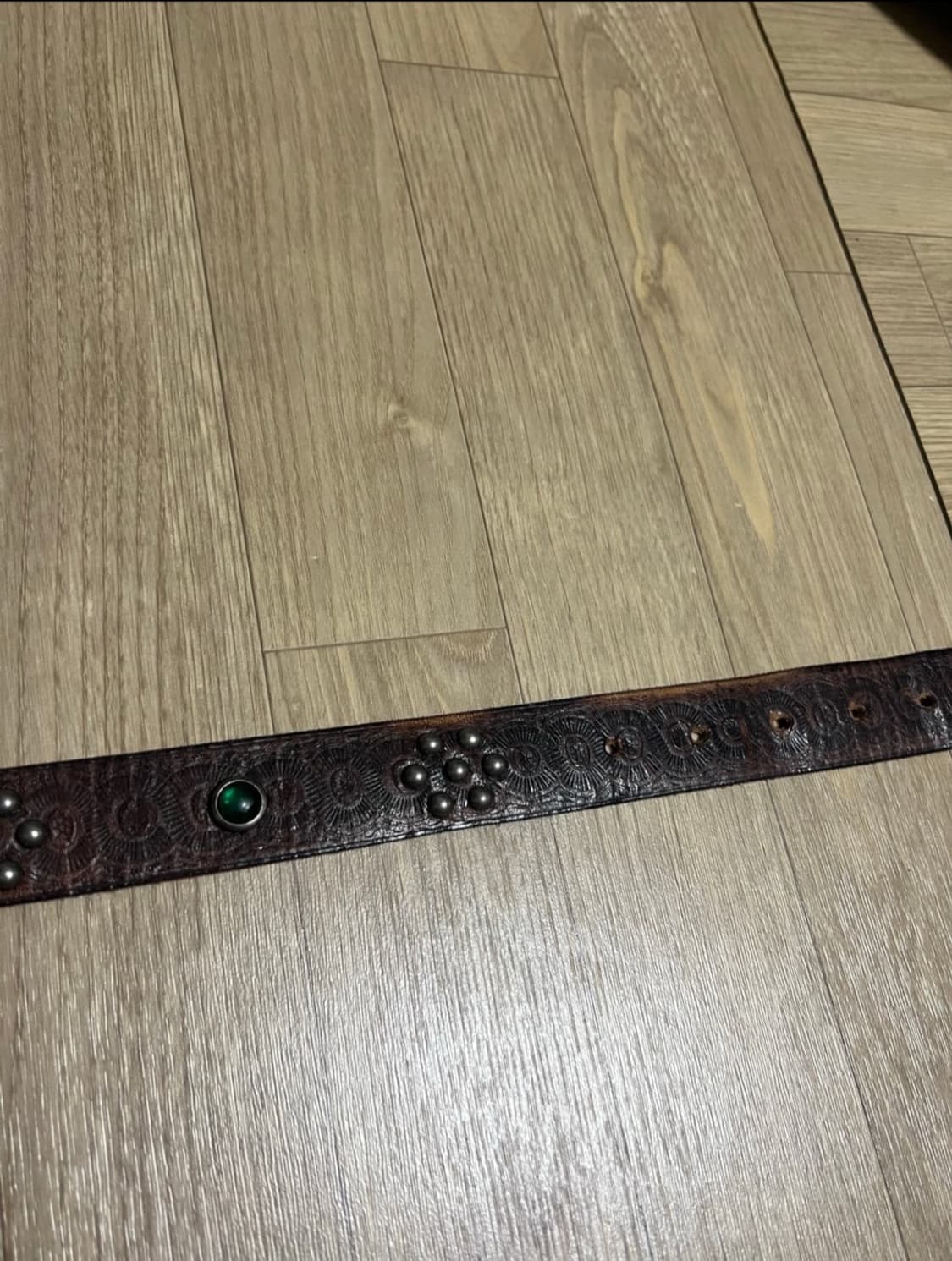 RRL 더블알엘 라스코 스터드 레더 벨트 30 상품이미지8