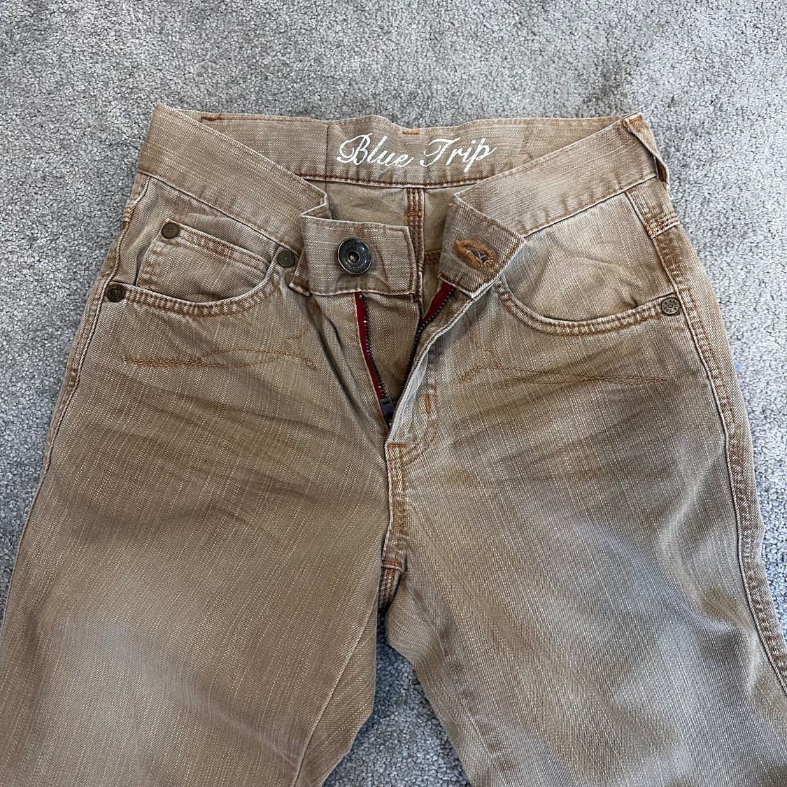 에드윈 블루트립503  베이지 웨스턴 팬츠(28) 상품이미지8