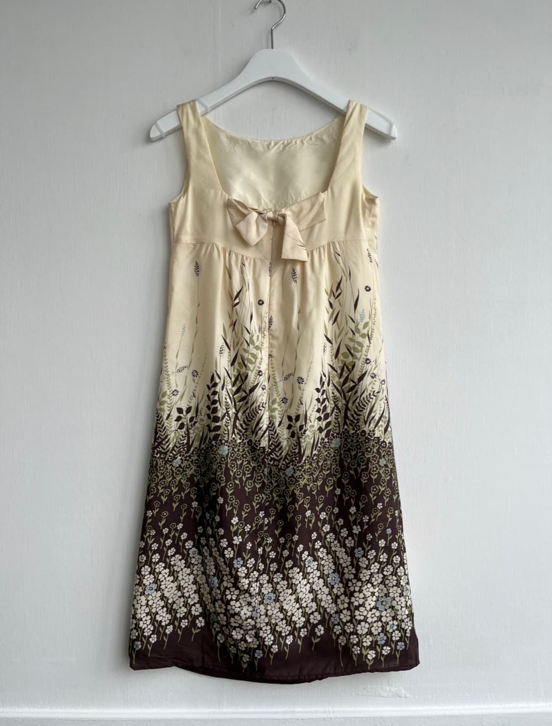 *SALE) 플라워 그라데이션 슬리브리스 원피스 상품이미지1