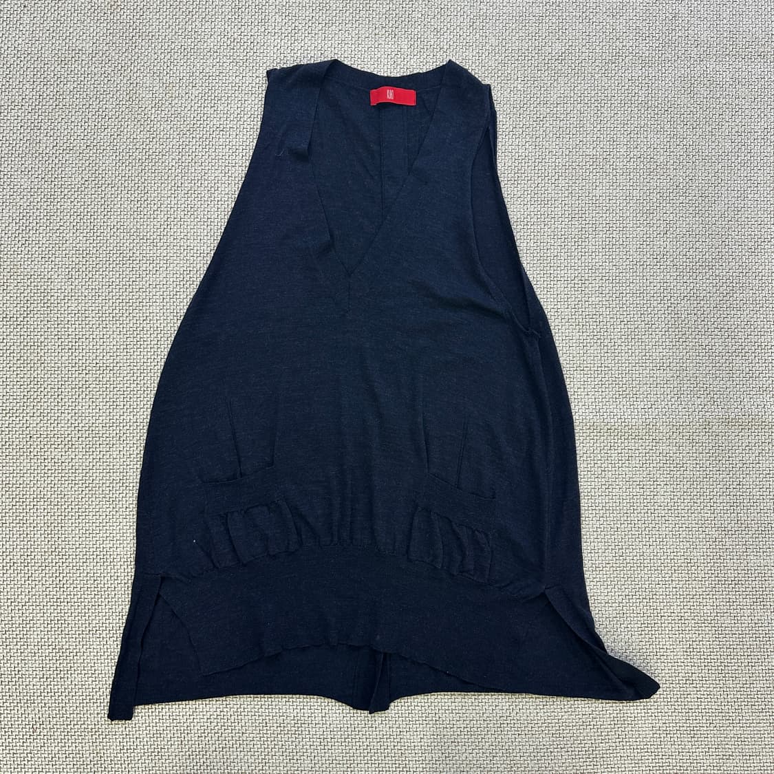 95-94-160 구호 니트 민소매 조끼 0420D 상품이미지1