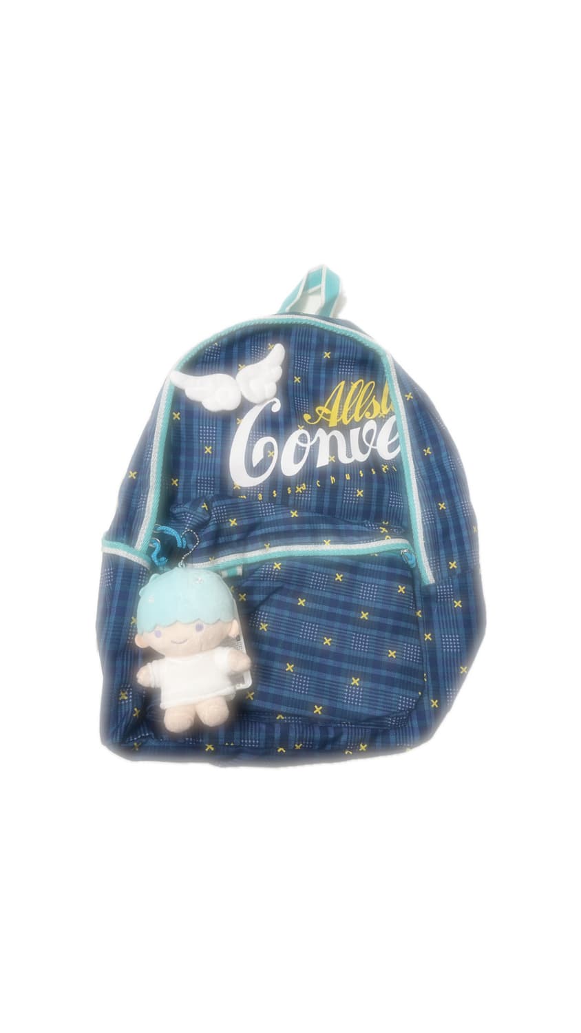 컨버스 레터링 체크 백팩 🌀 상품이미지1