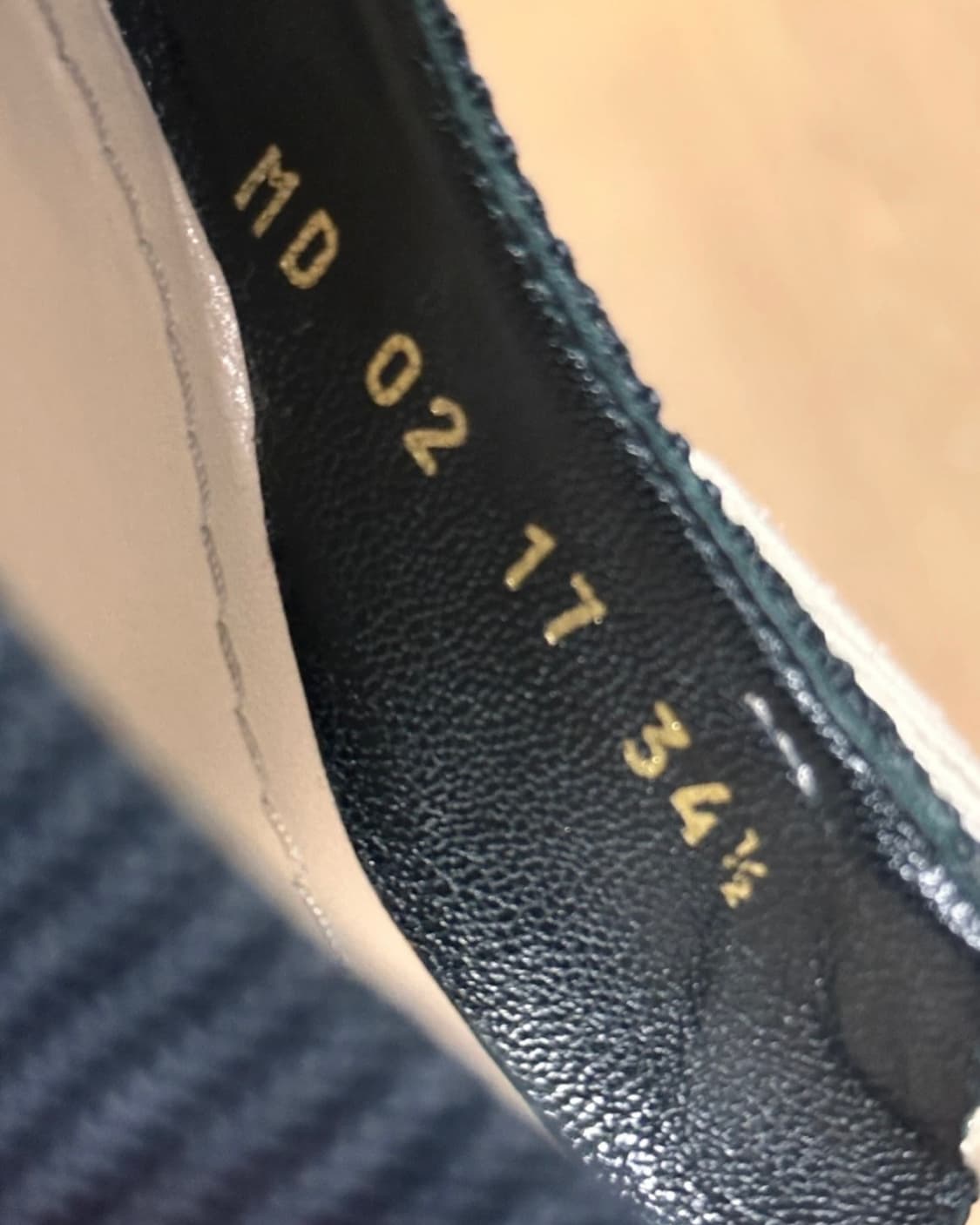 디올 J'ADIOR 블랙 펌프스 슬링백 (34.5) 6.5cm 상품이미지7